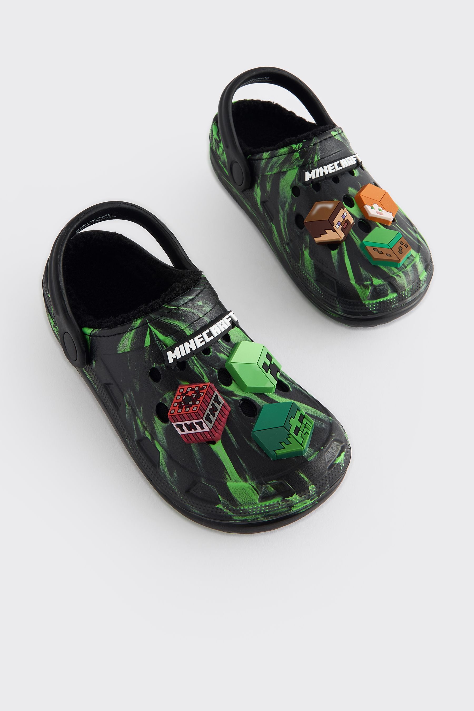 Next Marmorierte Hausschuhe Clogs, Minecraft Hausschuh (1-tlg)