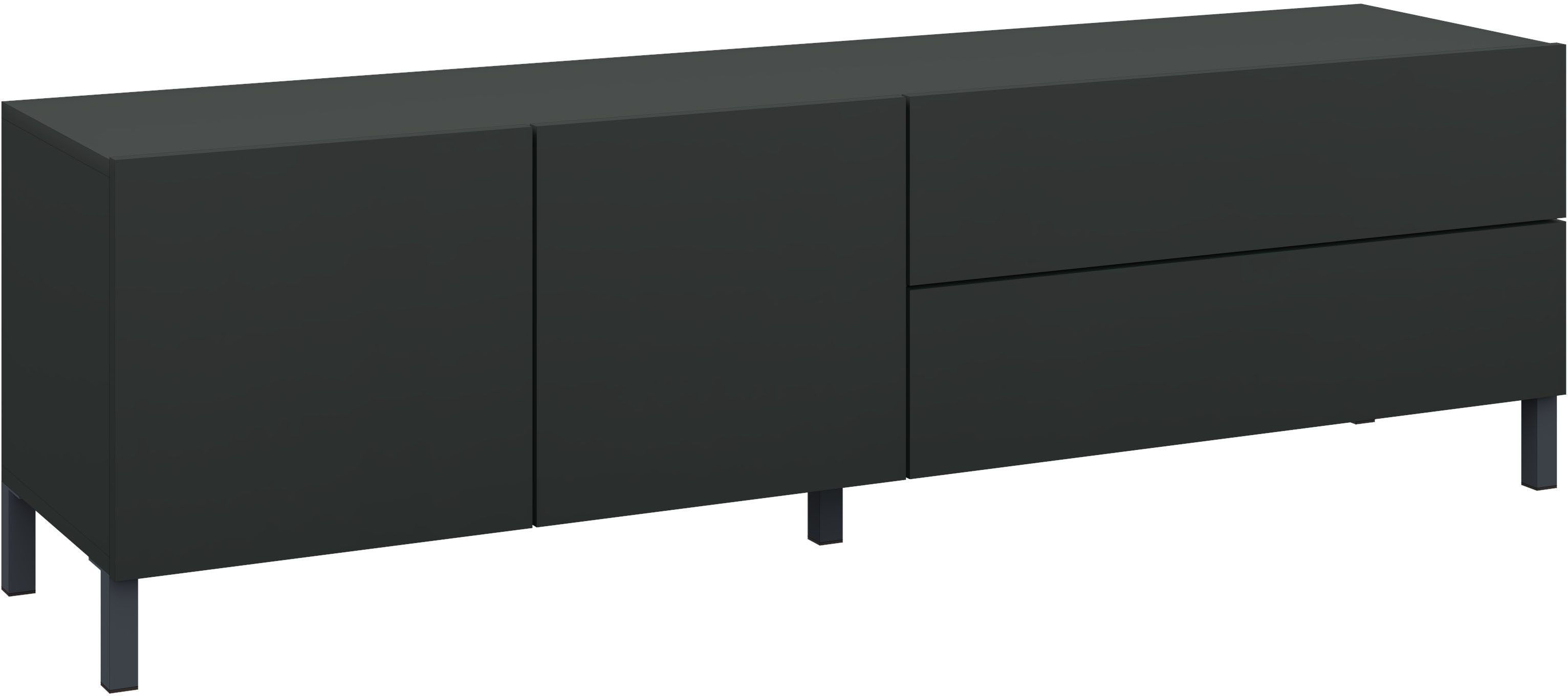 schwarz matt | Korpus: schwarz matt