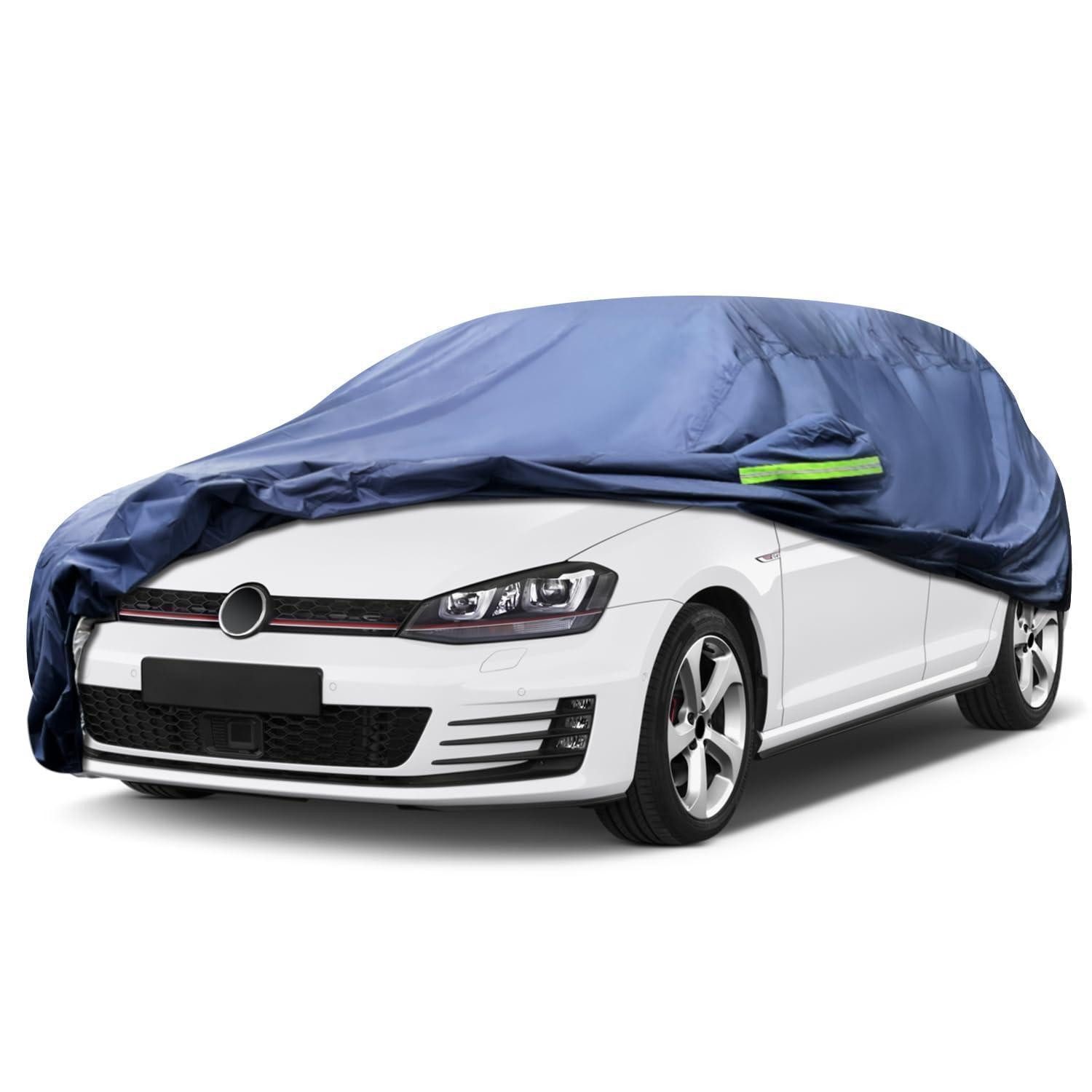 LuxusKollektion Autoplane Autoabdeckplane 10 Schichten Vollgarage für VW Golf 2003-2023