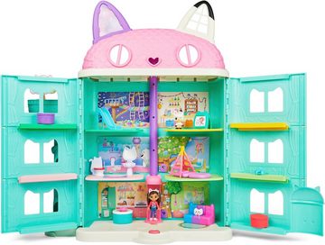 Spin Master Puppenhaus Gabby's Dollhouse – Gabby's Purrfect Puppenhaus, mit 2 Spielzeugfiguren und Soundeffekten