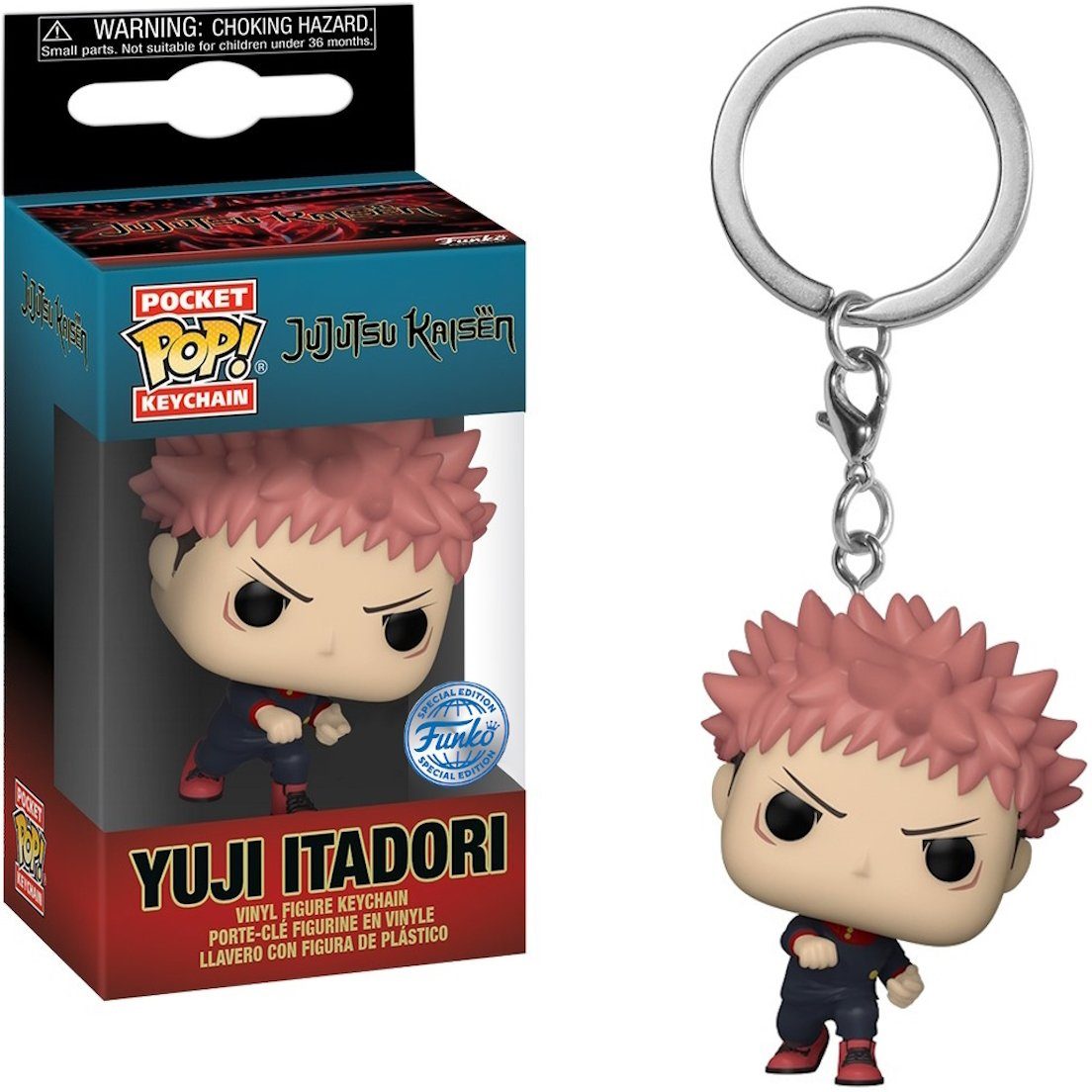 Schlüsselanhänger Jujutsu Kaisen Yuji Itadori SP Pocket POP Keychain