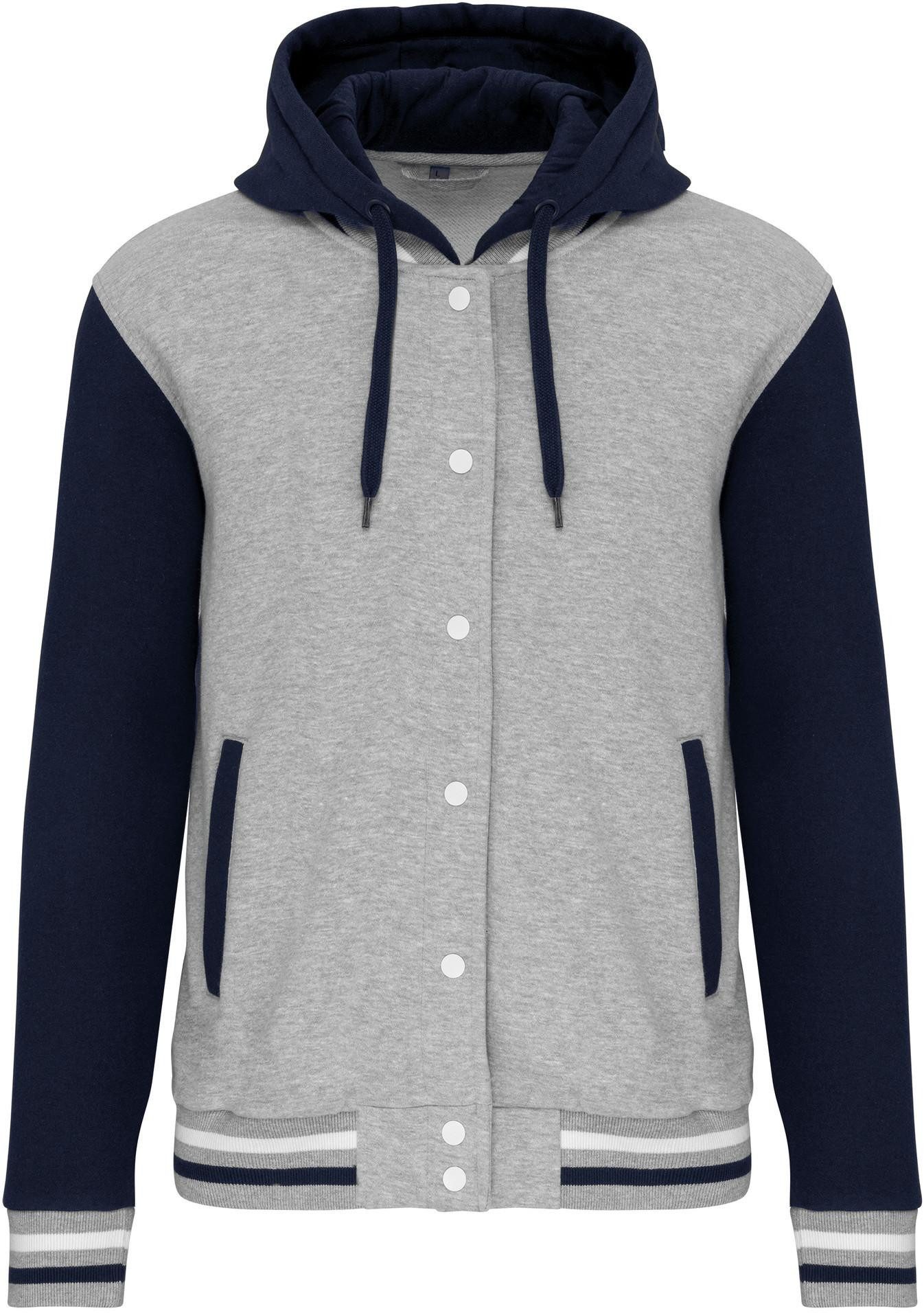 Kariban Outdoorjacke Unisex College Jacke mit Kapuze