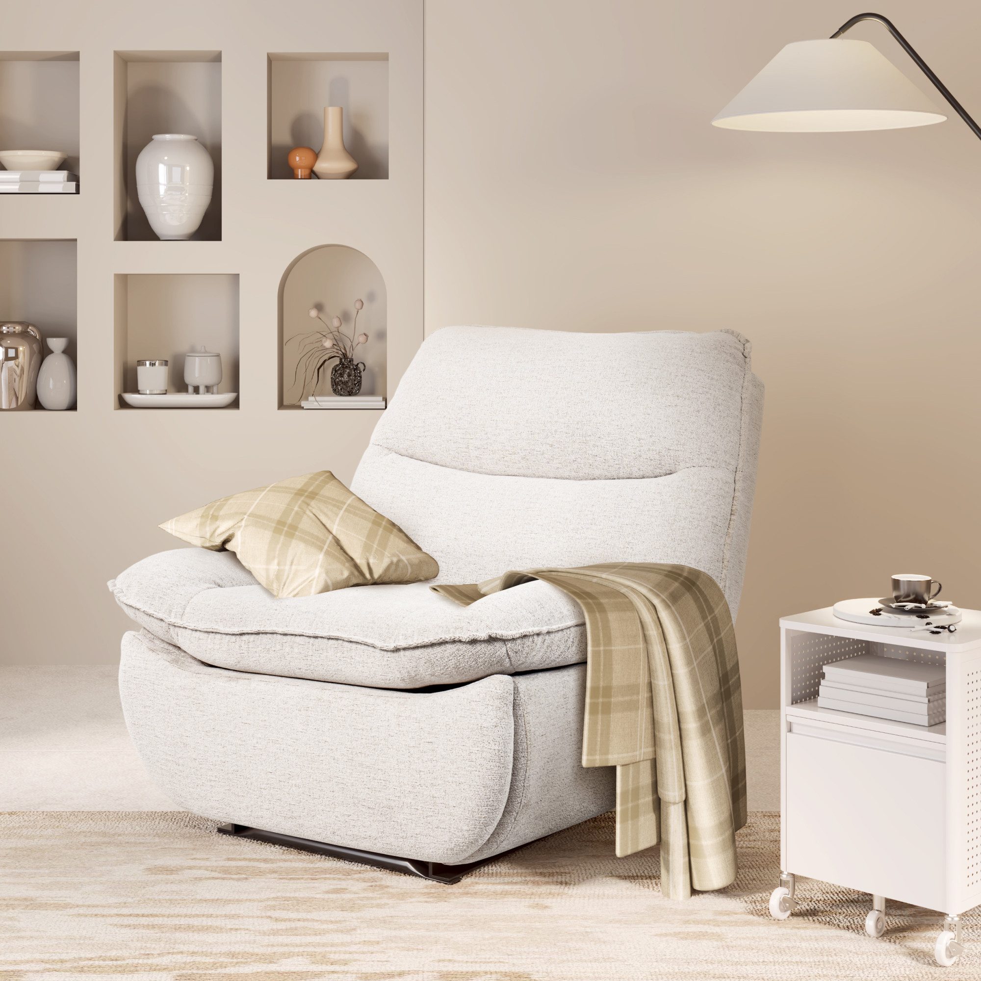 FLEXISPOT Sessel Schaukelsessel gemütlicher TV-Sessel, Relaxsessel günstig online kaufen