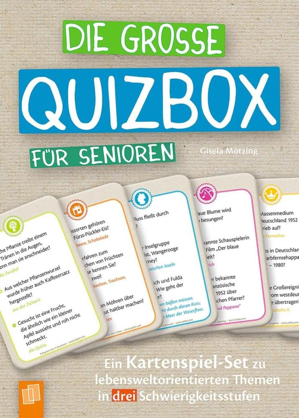Verlag an der Ruhr Spiel, Die große Quizbox für Senioren