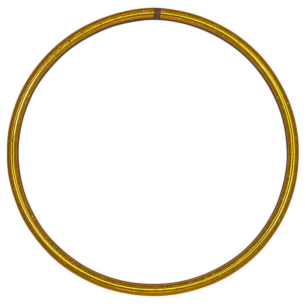 Hoopomania Hula-Hoop-Reifen Isolations Hula Hoop Reifen, Sternen Farben, Ø50cm, Gelb