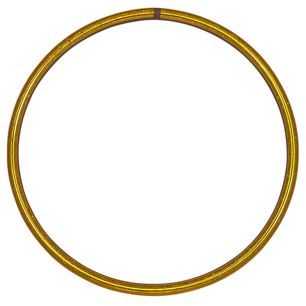 Hoopomania Hula-Hoop-Reifen Isolations Hula Hoop Reifen, Sternen Farben, Ø50cm, Gelb