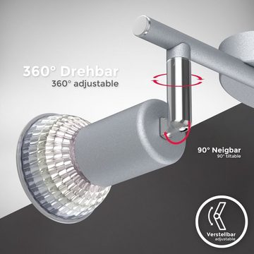 B.K.Licht Deckenleuchte BKL1408, LED wechselbar, 4000K - Neutralweiß