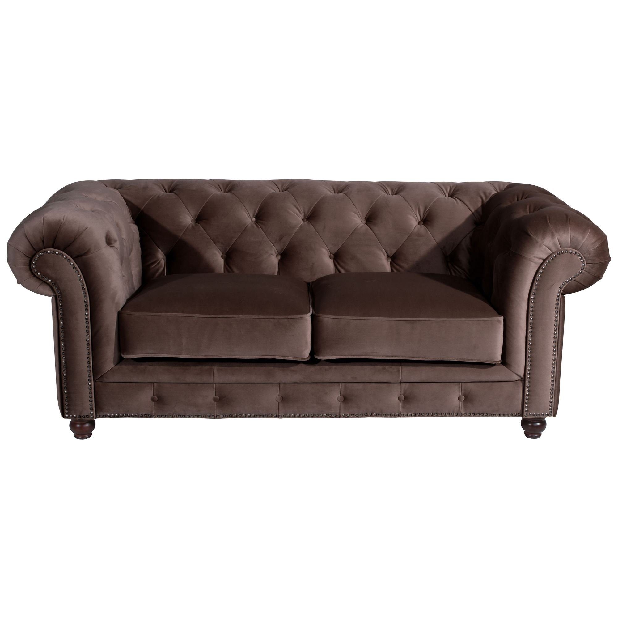 Buche Samtvelours 2-Sitzer verarbeitet,bequemer hochwertig Kostenlosem Sofa Sofa Sitz inkl. Kessel Bezug Teile, Kathe 58 Sparpreis 1 Versand aufm nussba,