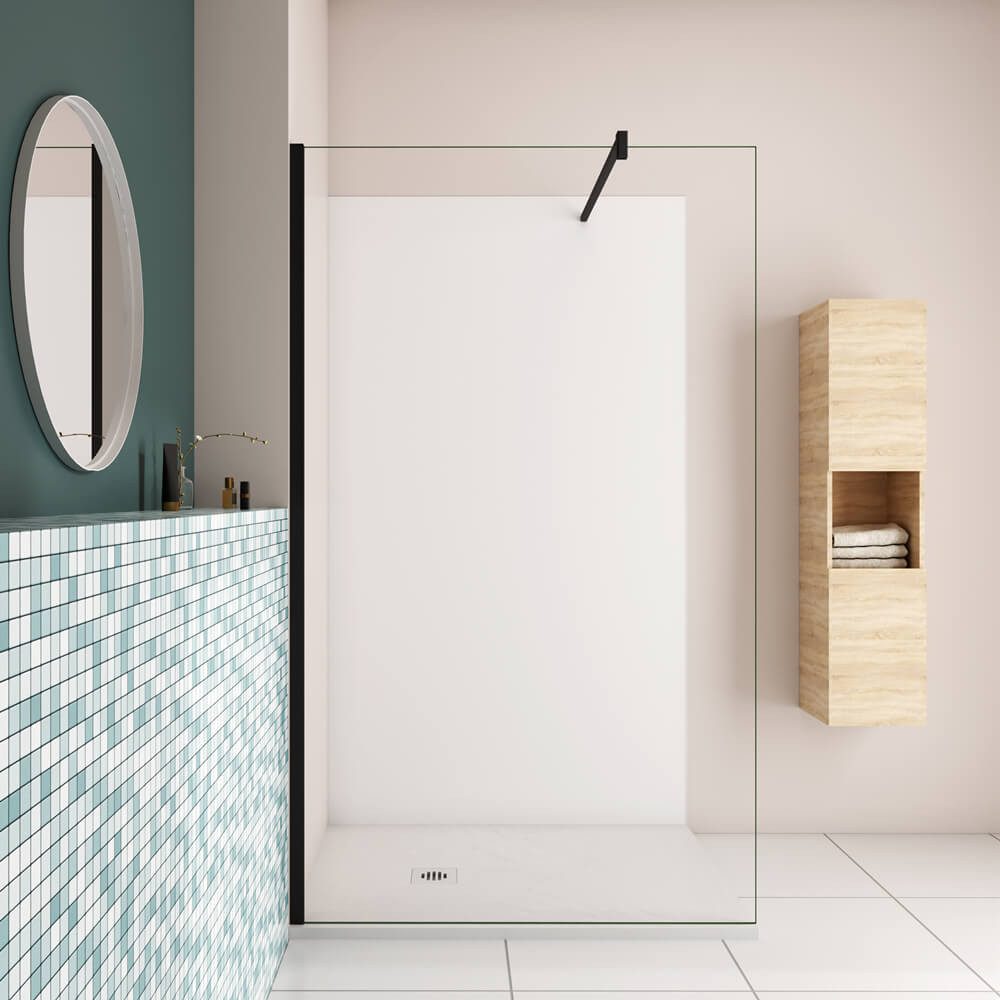 duschspa Duschrückwand 3mm PE-Aluminiumpaneele wasserdichte Wandpaneele mit Aluminiumprofilen, (Set)