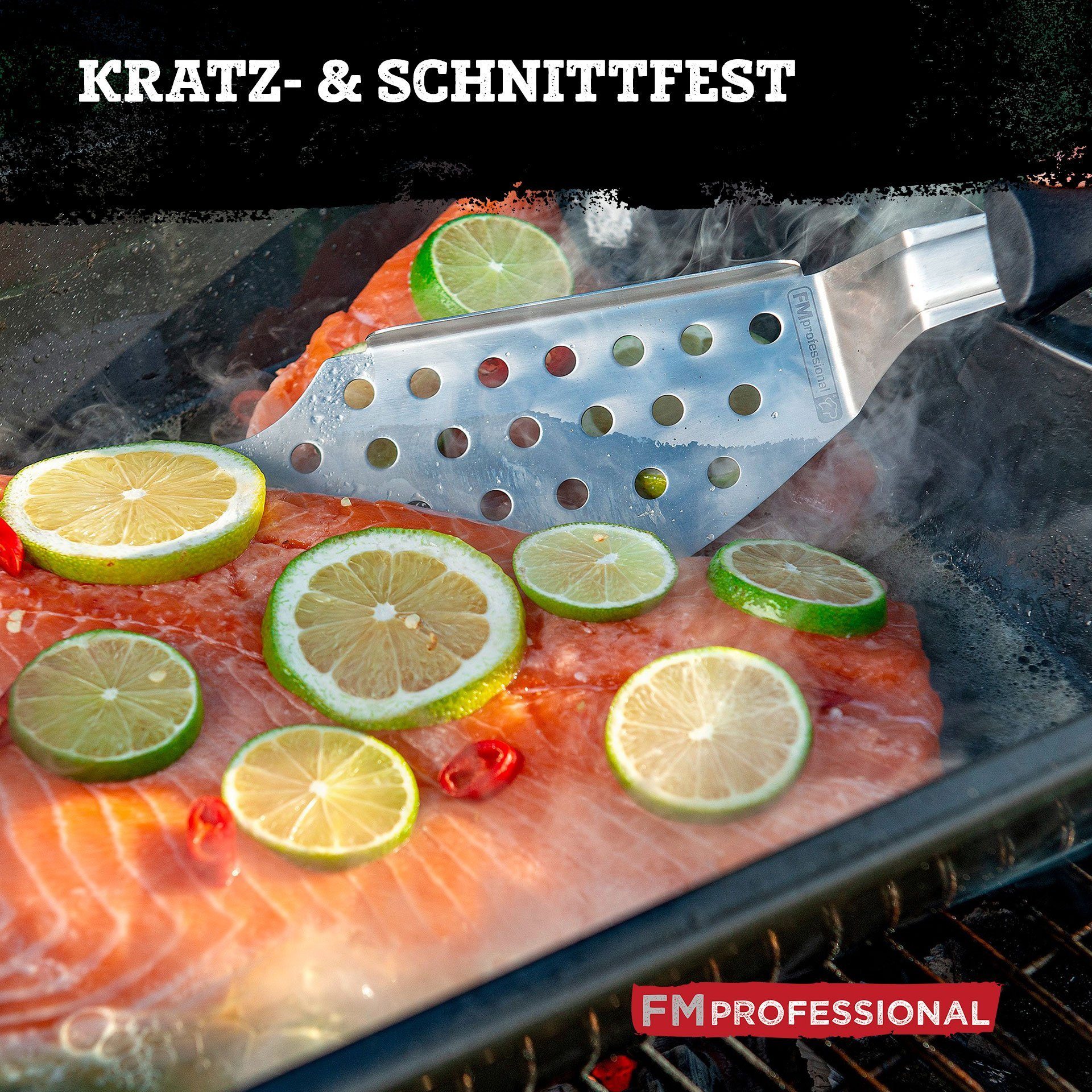 FMprofessional Bräter XXL Bräter 40x34cm Emaille