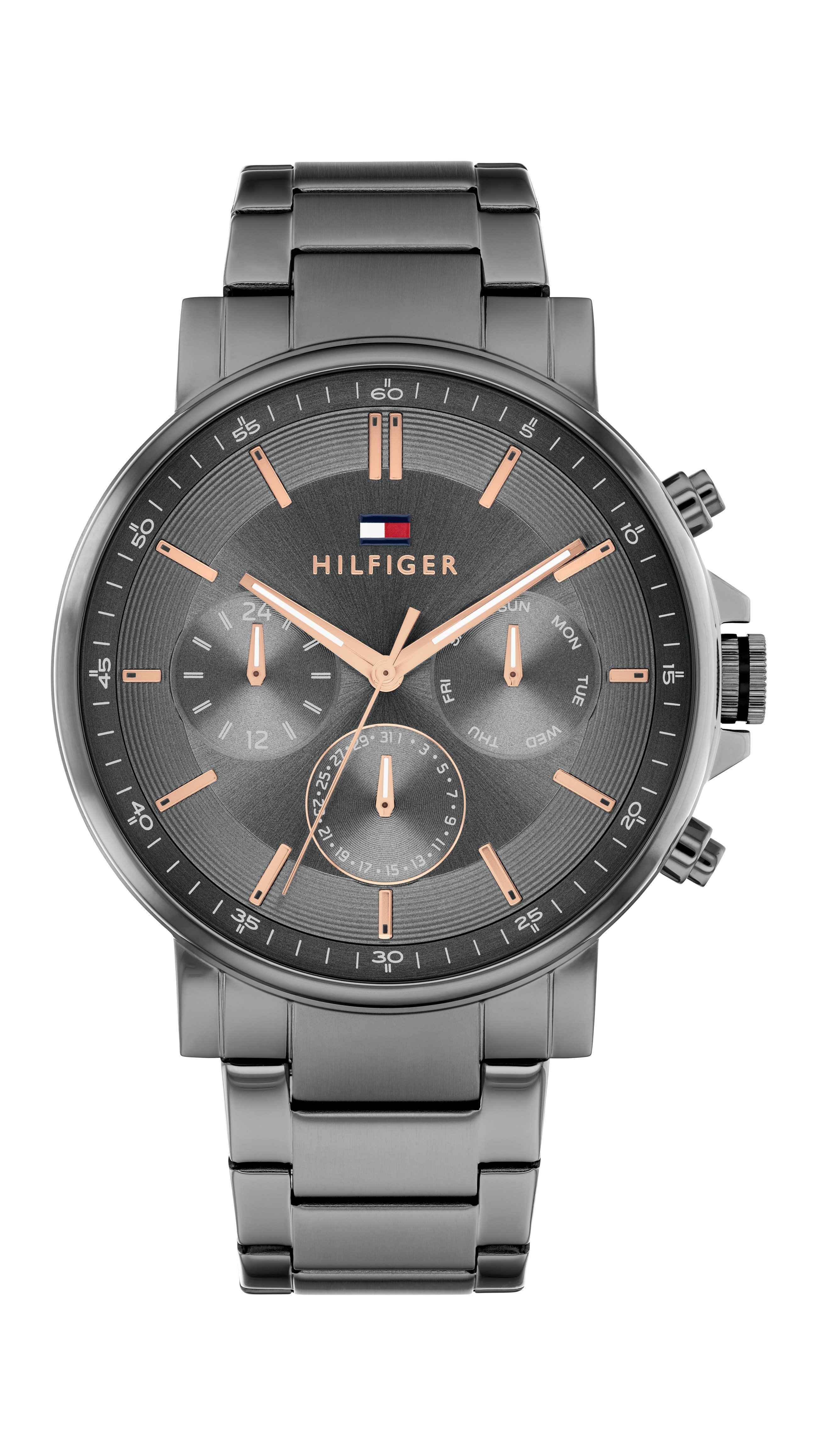 Tommy Hilfiger Multifunktionsuhr TYSON 1710711, Quarzuhr, Armbanduhr, Herre günstig online kaufen