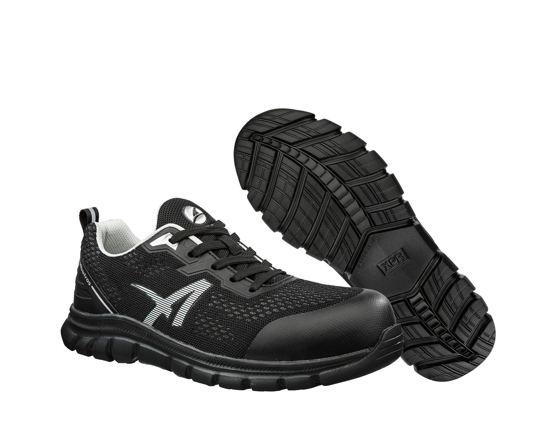 Albatros ALBATROS LEVITATE GREY LOW Sicherheitsschuh S1PS Sicherheitsschuh Zehenkappe