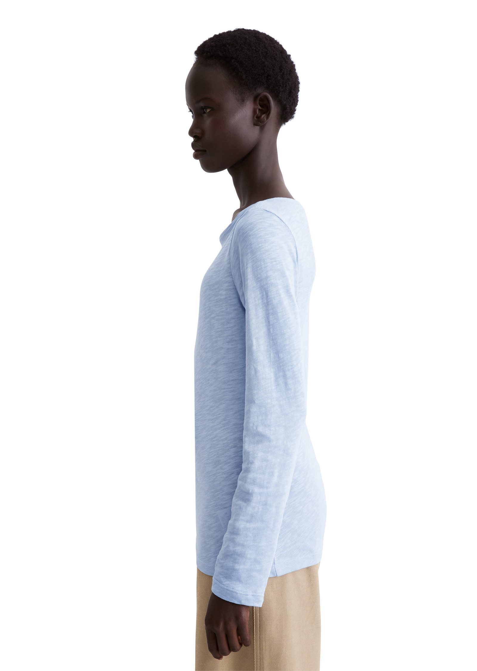 Marc O'Polo Langarmshirt aus Organic Cotton-Qualität günstig online kaufen