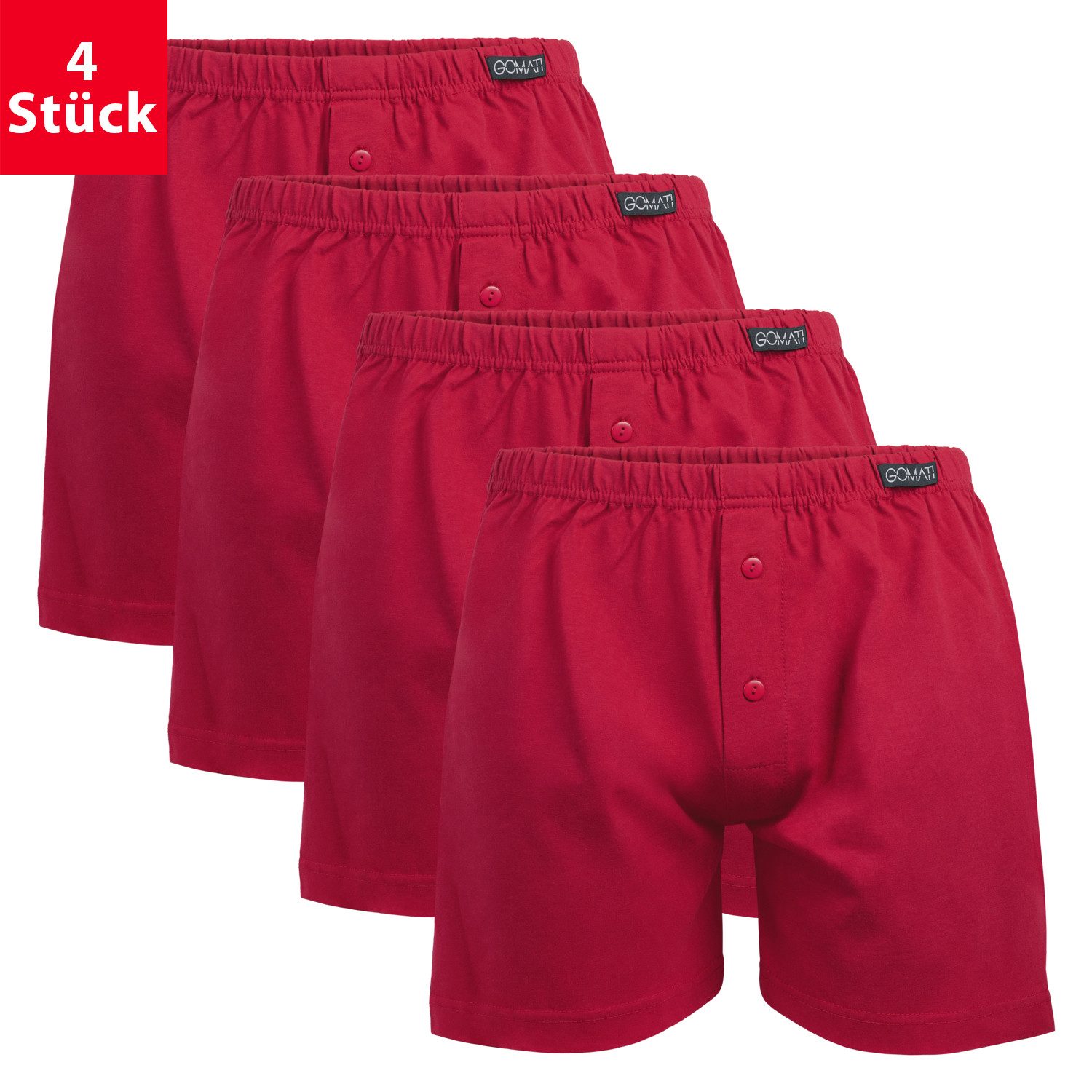 Gomati Boxershorts Herren Jersey Boxershorts Stretch Shorts aus Baumwolle ( günstig online kaufen