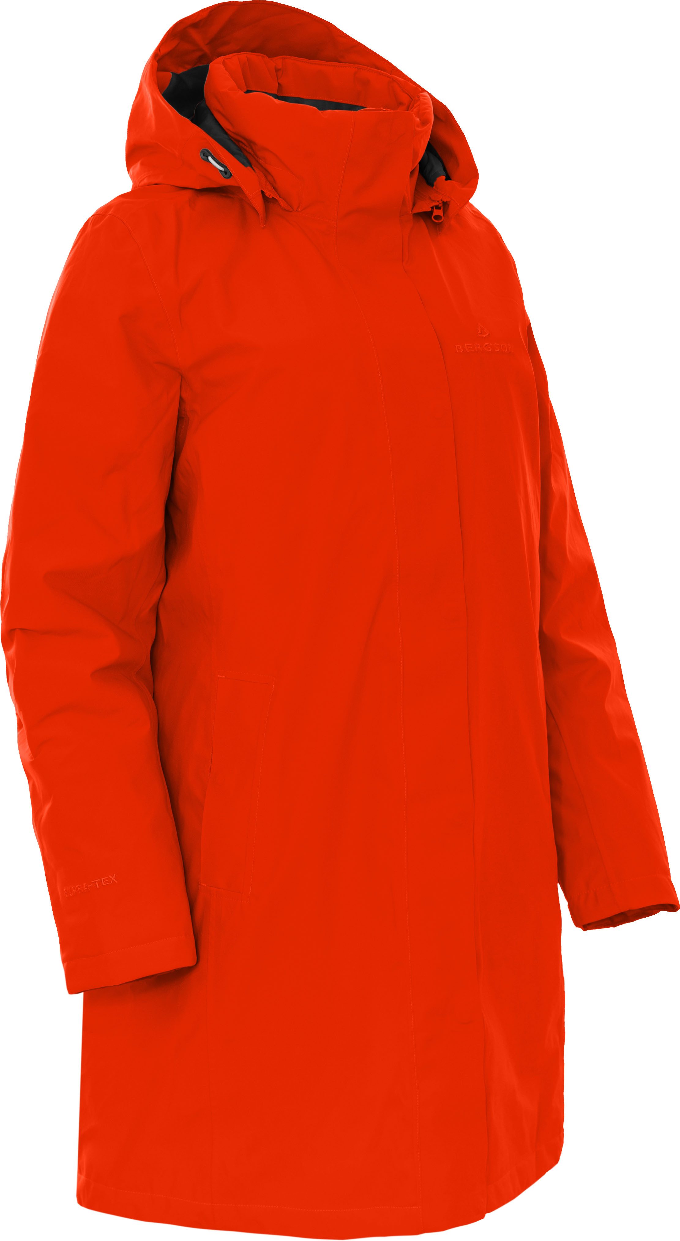 Bergson Winterjacke KITTILÄ Damen Wintermantel, warm wattiert, 20000 mm Wassersäule, Normalgrößen