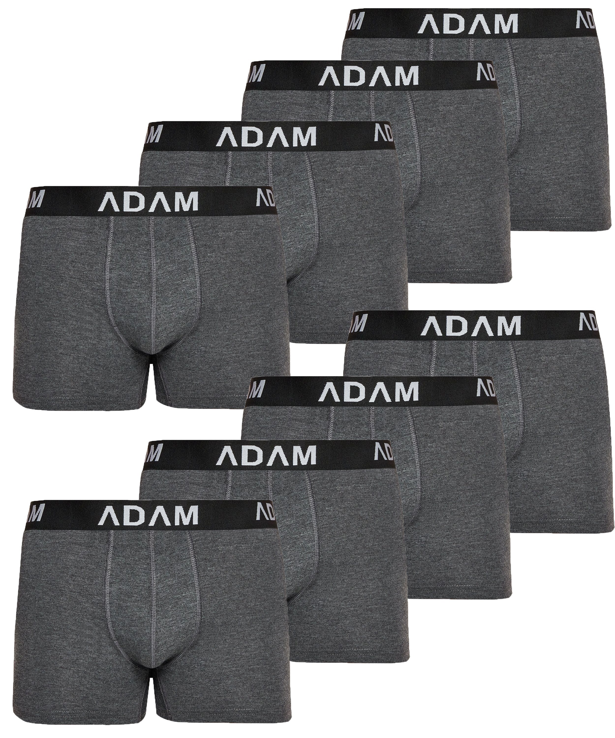 ADAM JEANS Boxershorts Boxer-1 (8-St., 6er Set, 8er Set, 10er Set, 12er Set) Boxershorts Herren Boxer Shorts Männer Unterhosen Trunks Underwear 8er Set Box-B