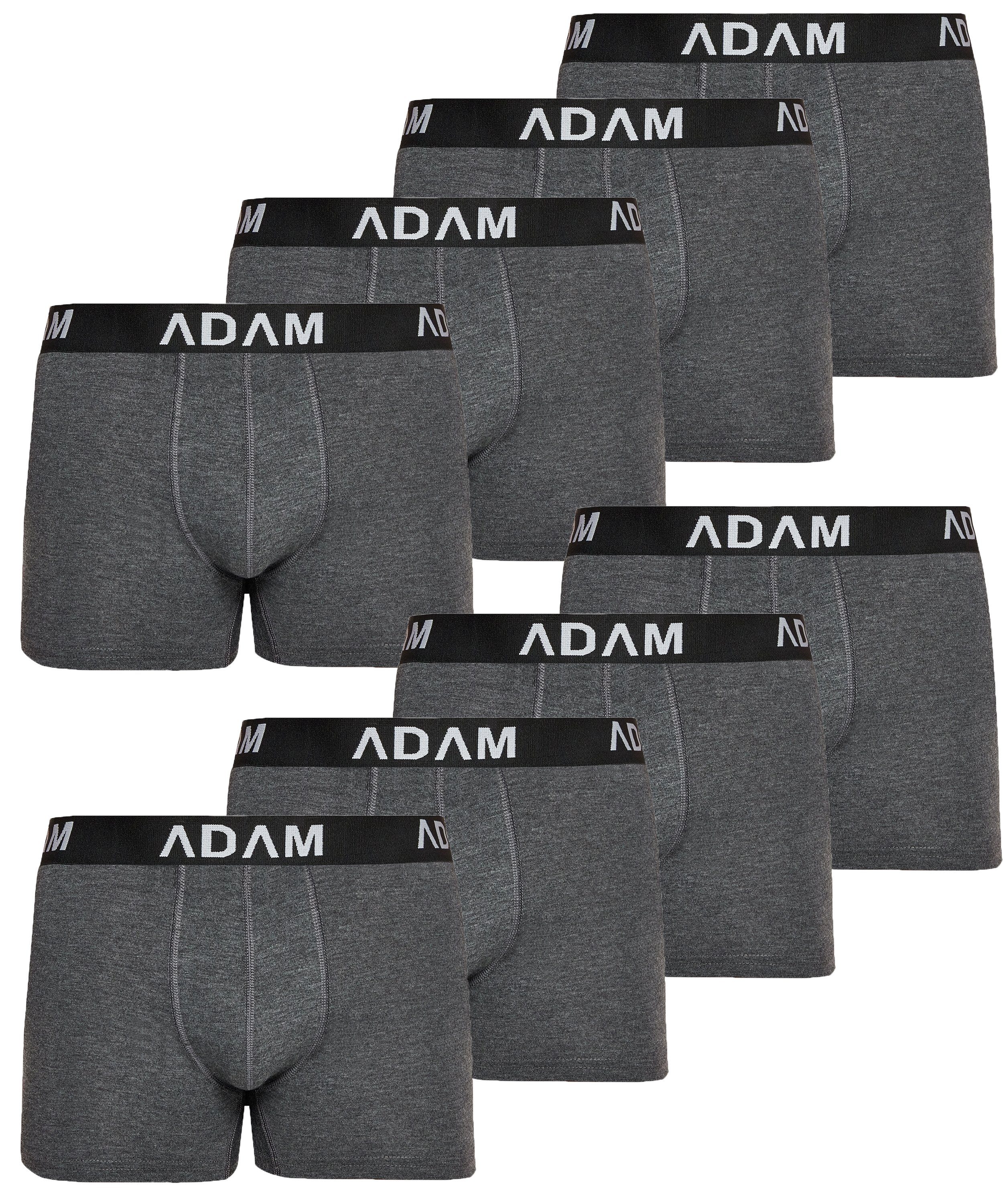 ADAM JEANS Boxershorts Boxer-1 (8-St., Trunks 6er Underwear Herren Set, Set Unterhosen 10er Shorts 8er Männer Set, 12er Boxer 8er Set, Box-B Set) Boxershorts