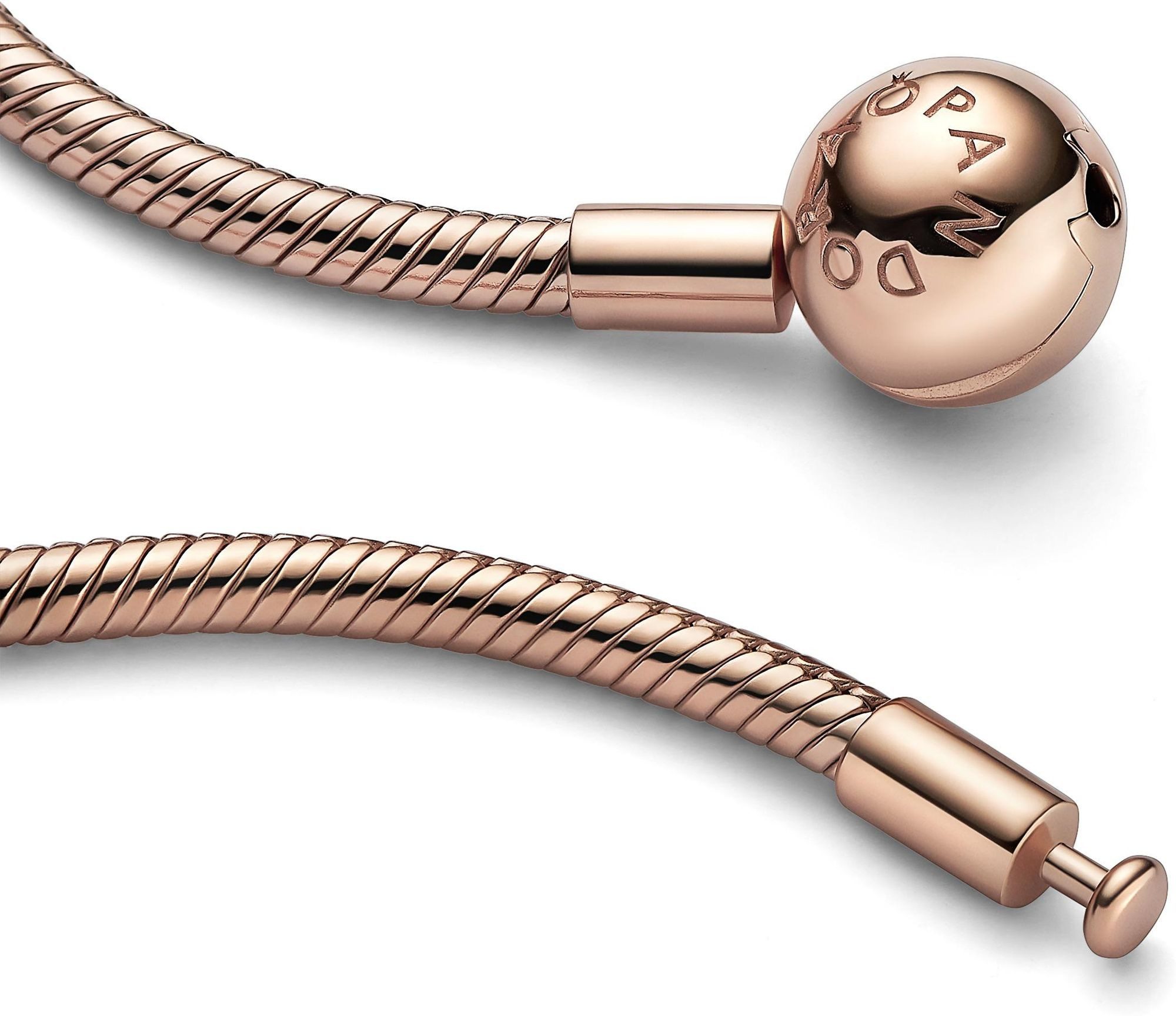 Pandora Kette ohne Anhänger Pandora Moments Schlangen-Gliederhalskette 3822 günstig online kaufen
