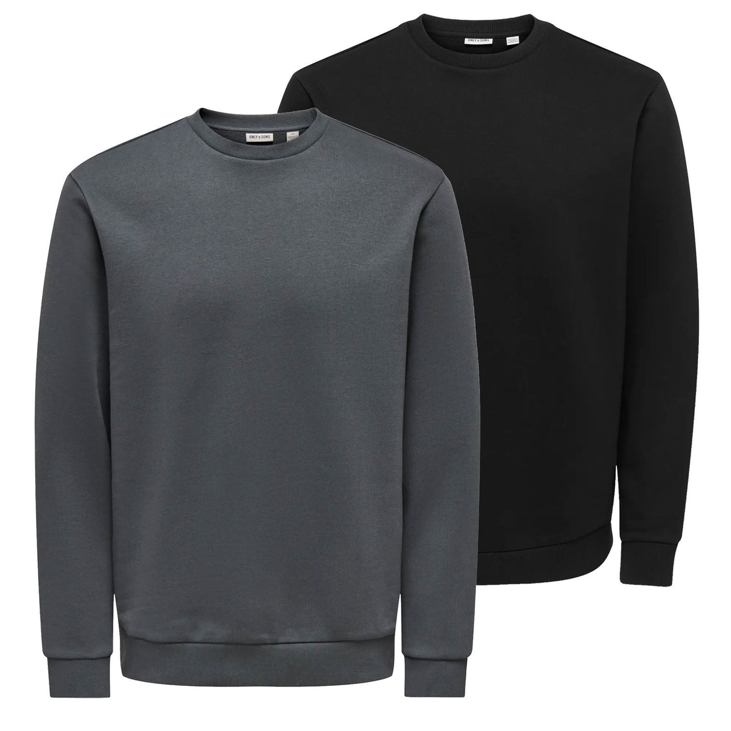 1 x grau / 1 x schwarz