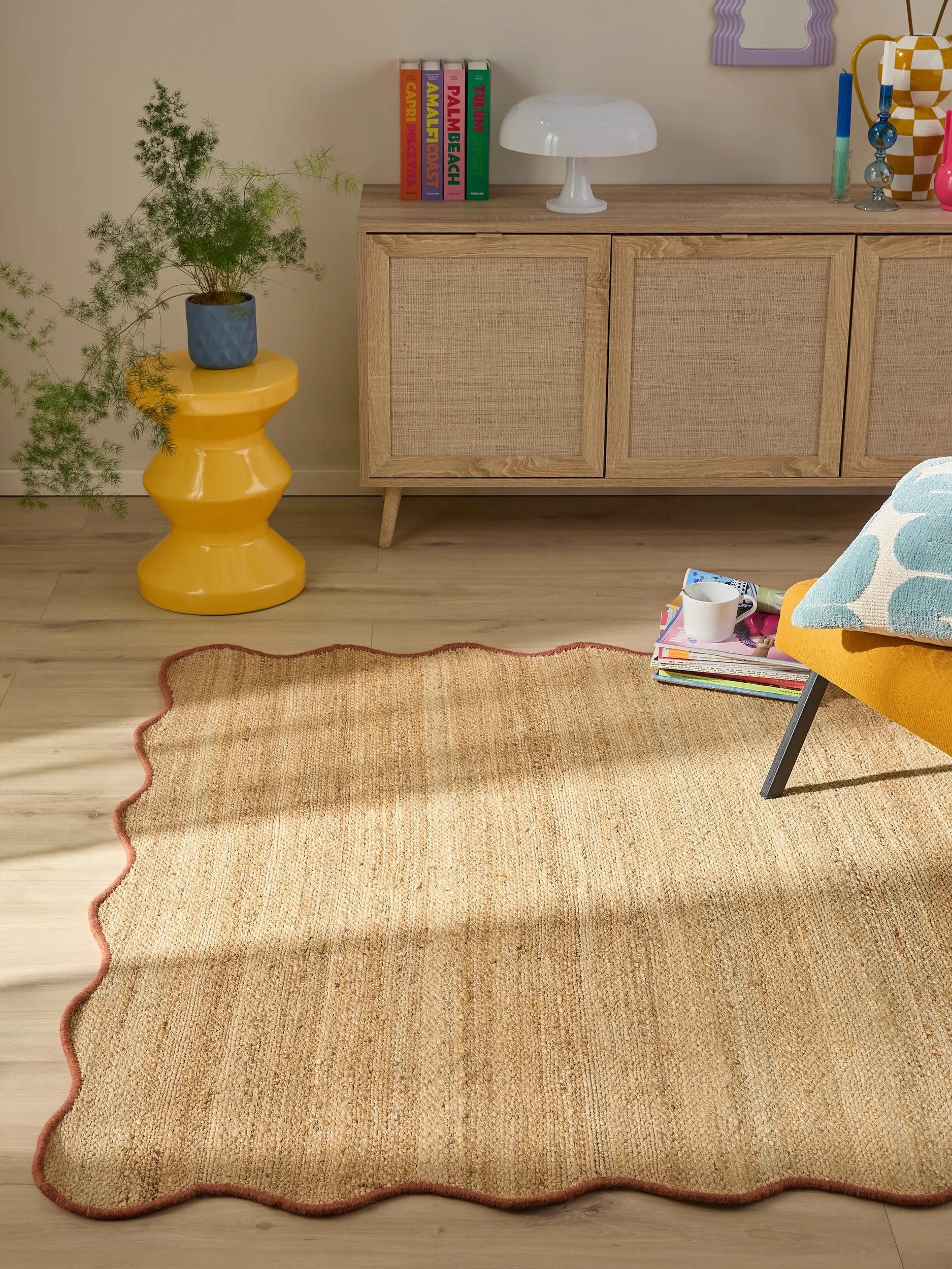 benuta Teppich Mambo, rechteckig, Höhe: 5 mm, Kunstfaser, Berber, Ethno-Style, Wohnzimmer