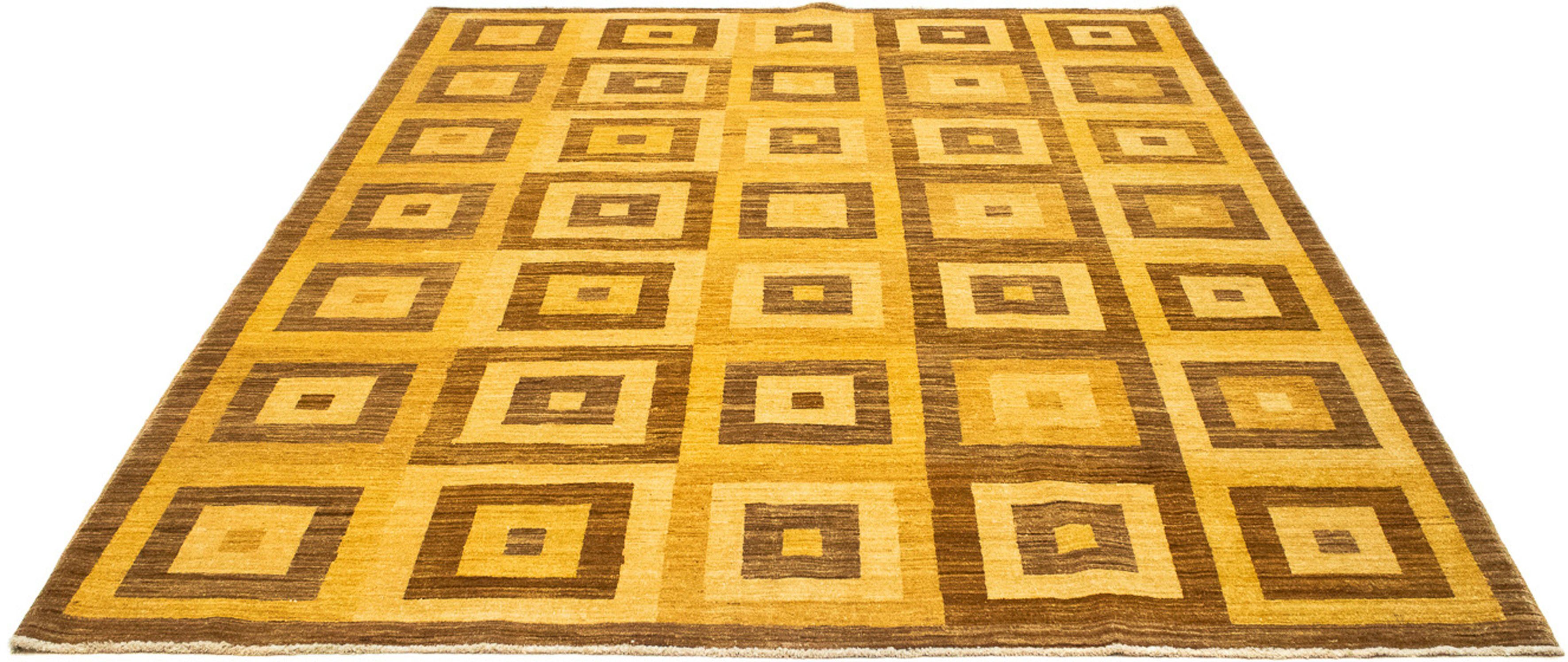 Orientteppich Ziegler - 241 x 195 cm - dunkelbraun, morgenland, rechteckig, Höhe: 6 mm, Wohnzimmer, Handgeknüpft, Einzelstück mit Zertifikat