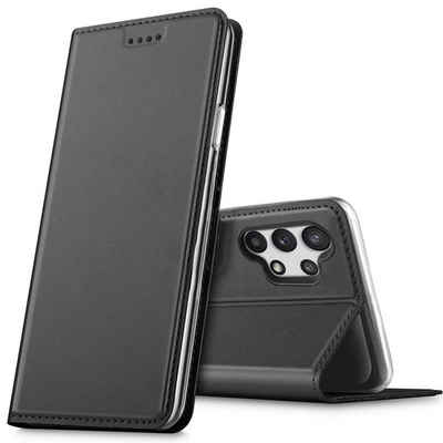 CoolGadget Handyhülle Magnet Case Handy Tasche für Samsung Galaxy A32 5G 6,5 Zoll, Hülle Klapphülle Ultra Slim Flip Cover für Samsung A32 5G Schutzhülle