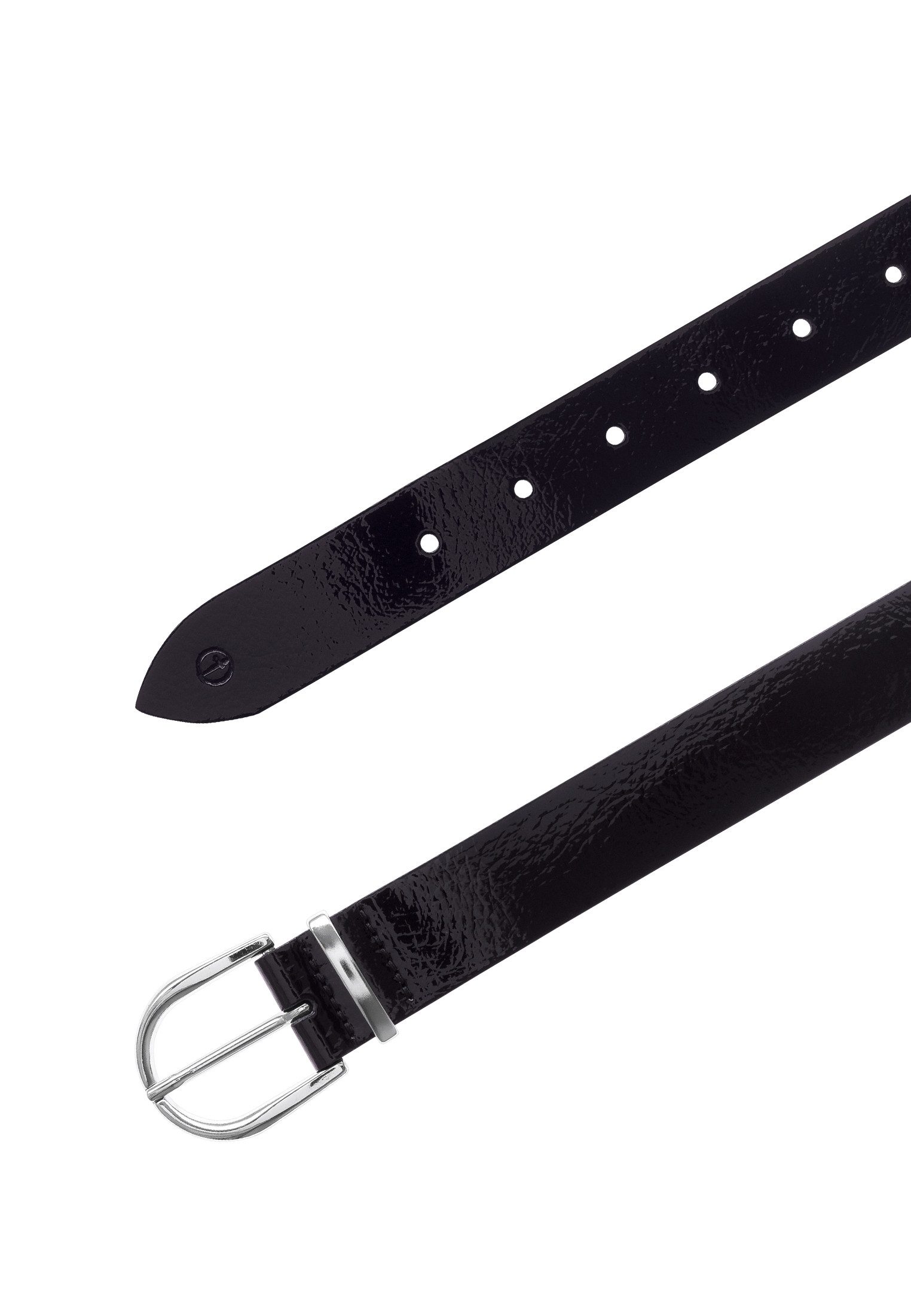 Tamaris Ledergürtel (1-St) 3 cm breit, mit Crasheffekt, klassische Dornschn günstig online kaufen