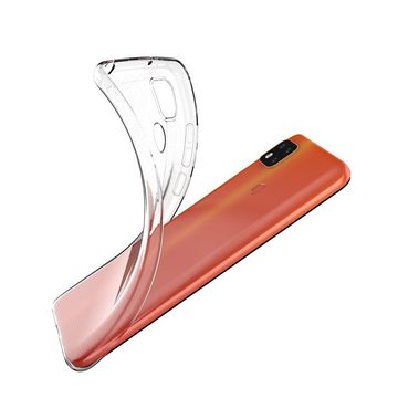 CoverKingz Handyhülle Xiaomi Redmi 9C Handy Hülle Silikon Cover Case Tasche Bumper