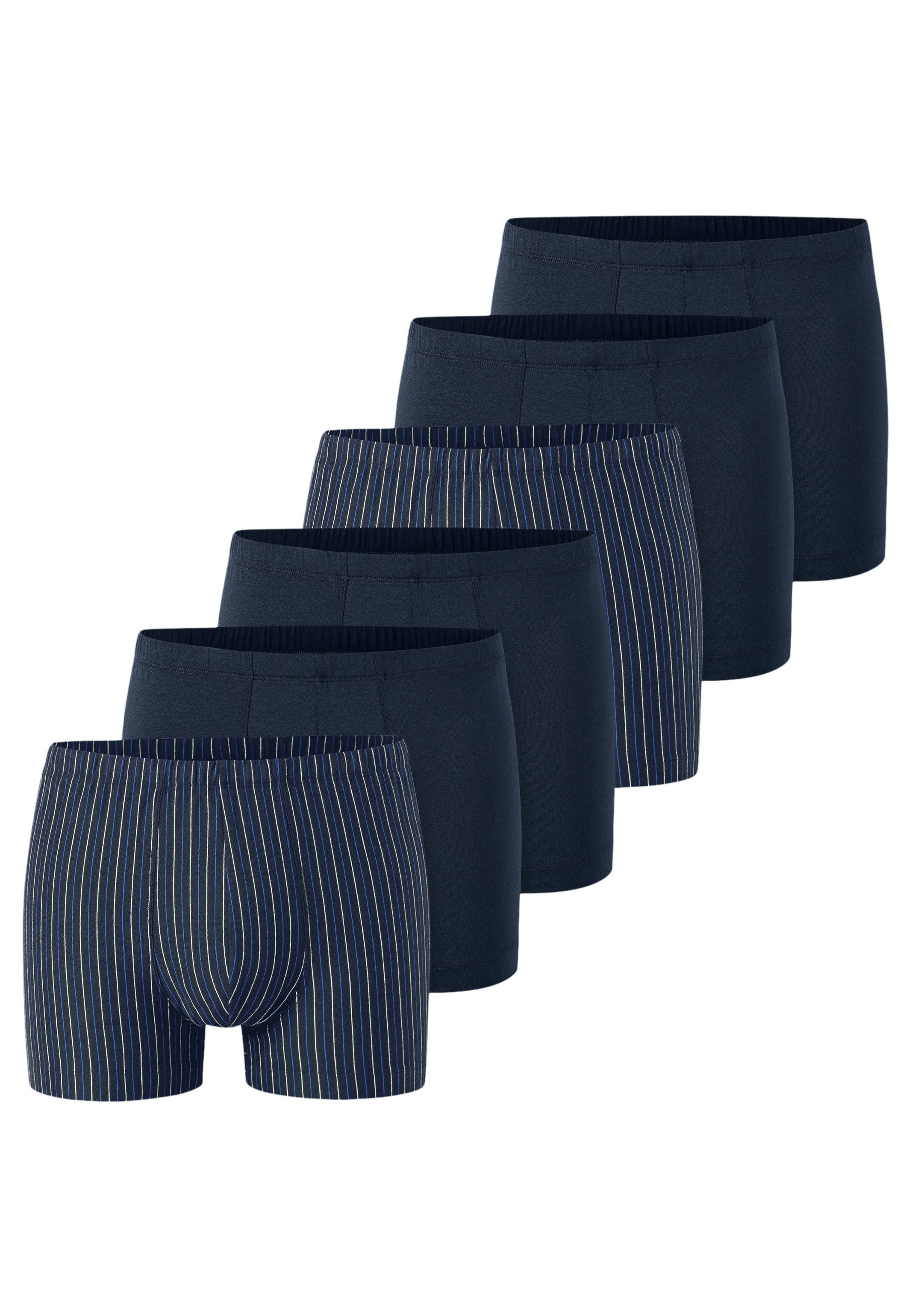 Schiesser Retro Boxer 6er Pack 95/5 Essentials (Spar-Set, 6-St) Retro Short günstig online kaufen