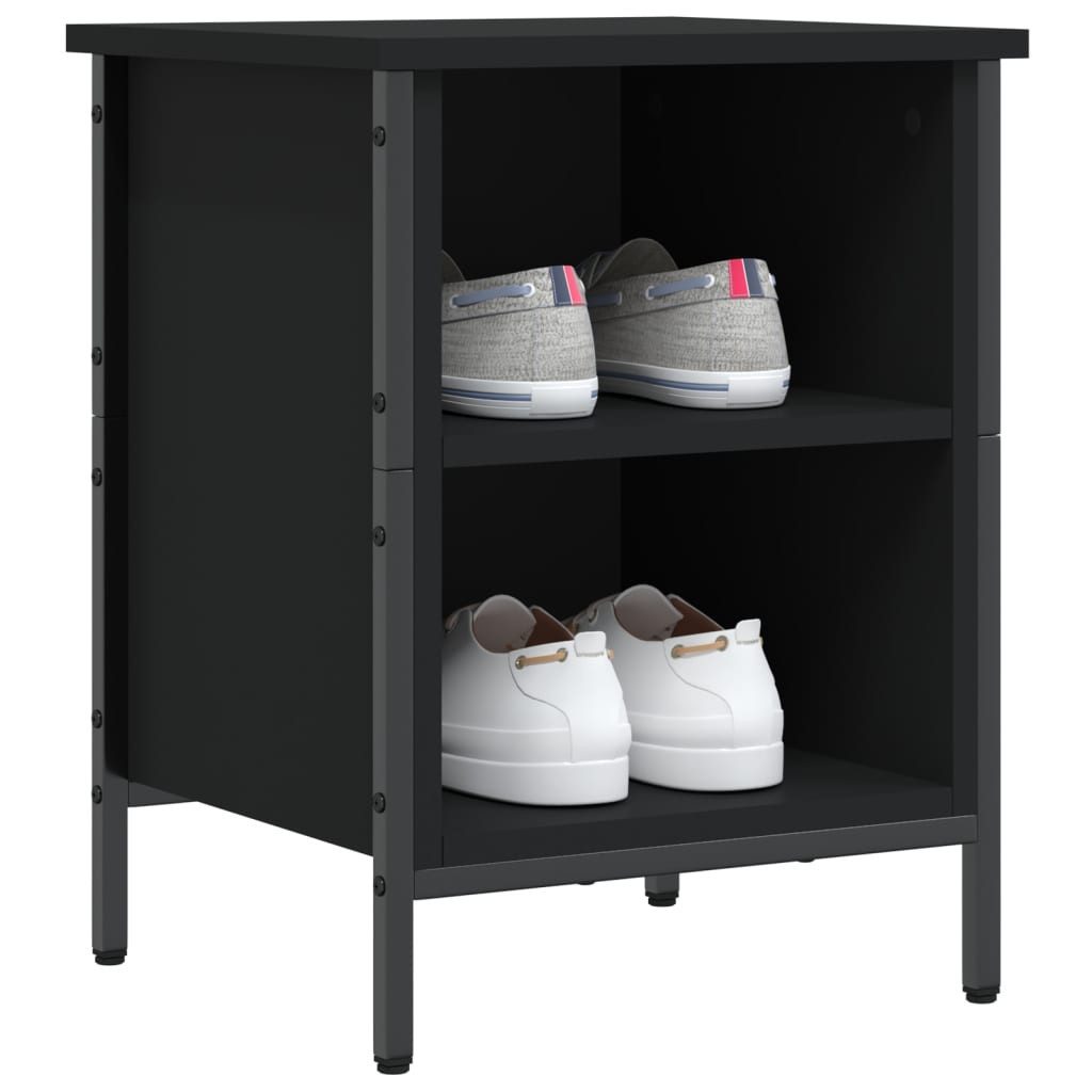 vidaXL Schuhregal Schuhregal Schwarz 38x35x50 cm günstig online kaufen