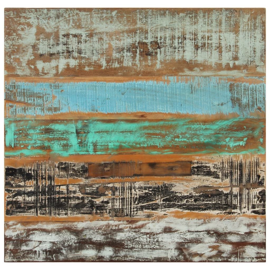 vidaXL Esstisch Esstisch 82x80x76 cm Altholz Massiv (1-St)