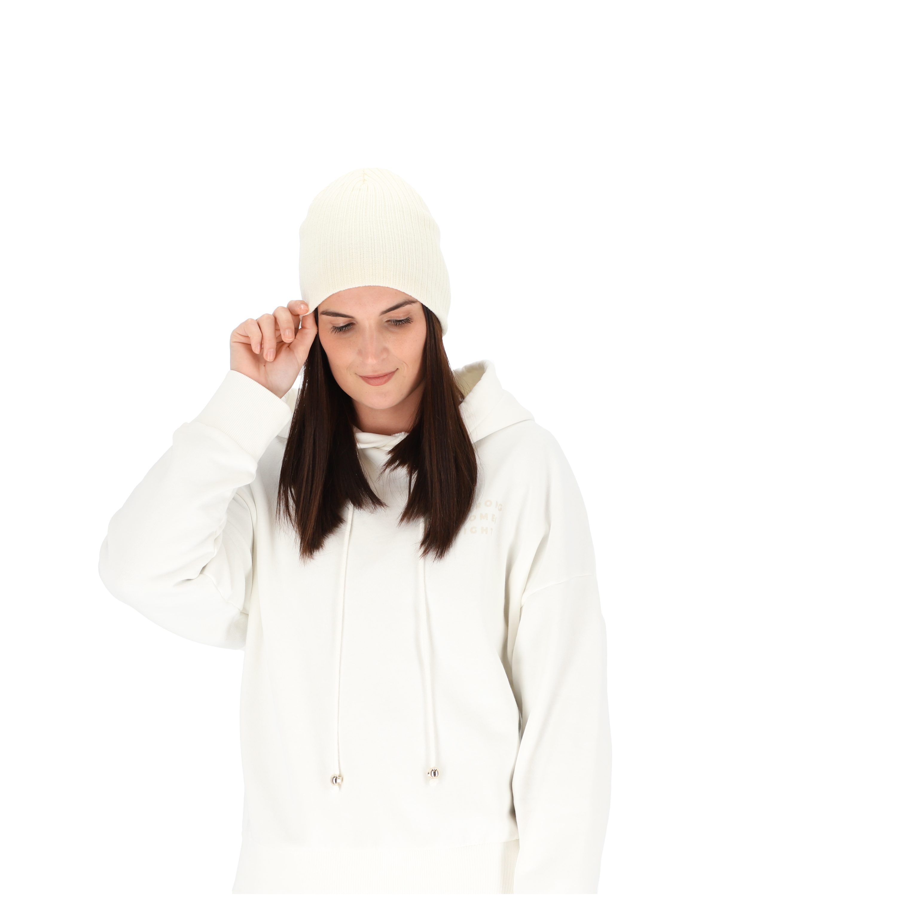 halsüberkopf Accessoires Strickmütze Beanie mit Rippe individuell tragbar! günstig online kaufen