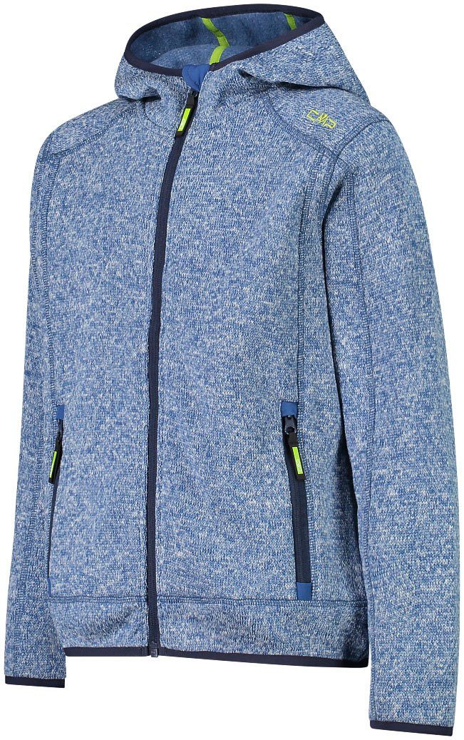 DUSTY trocknend & Atmungsaktiv BLUE-S Strickfleecejacke Schnell & Wärmend CMP