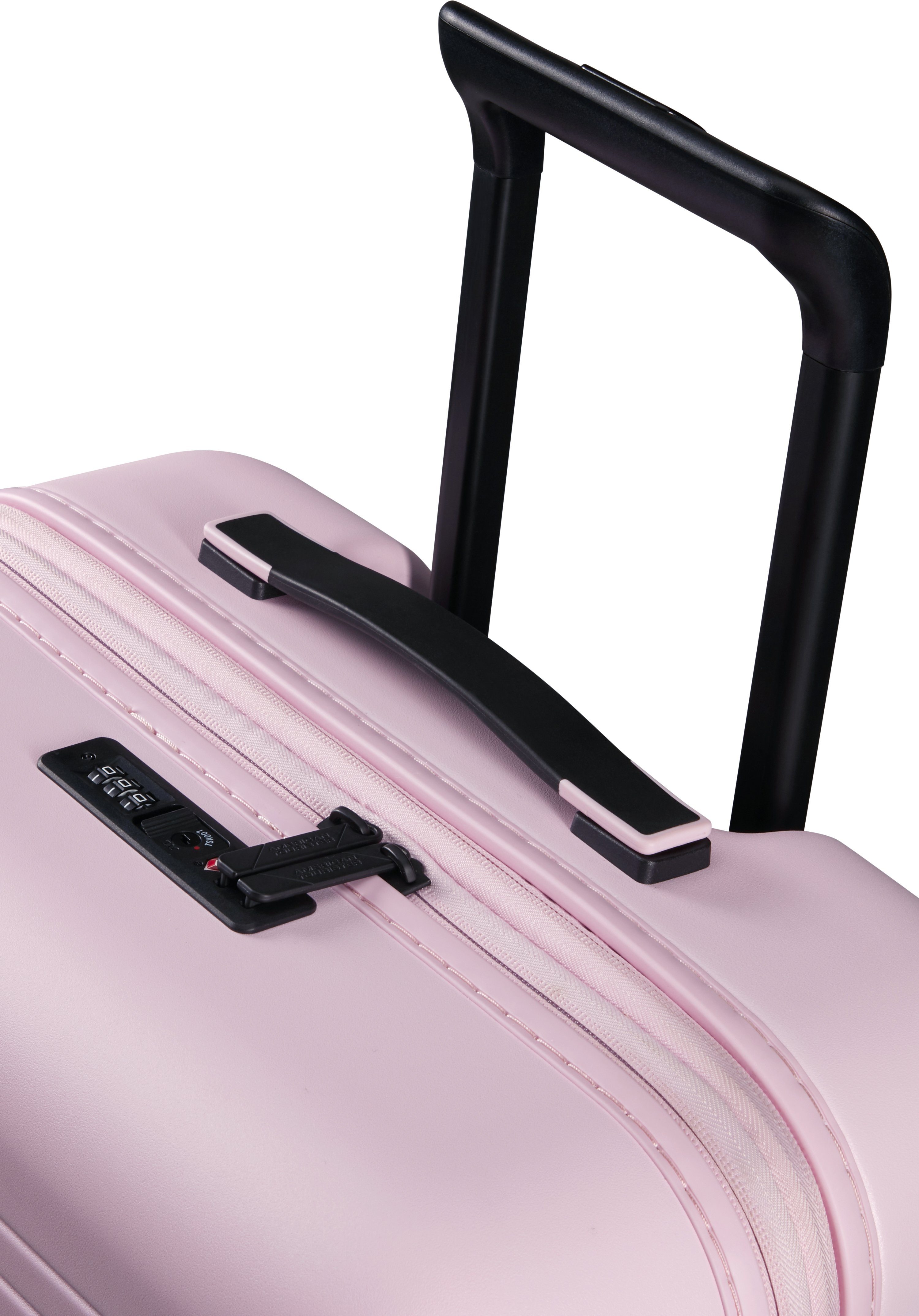 67 Soft American Volumenerweiterung Pink 4 Tourister® cm, Hartschalen-Trolley Novastream, Rollen, mit