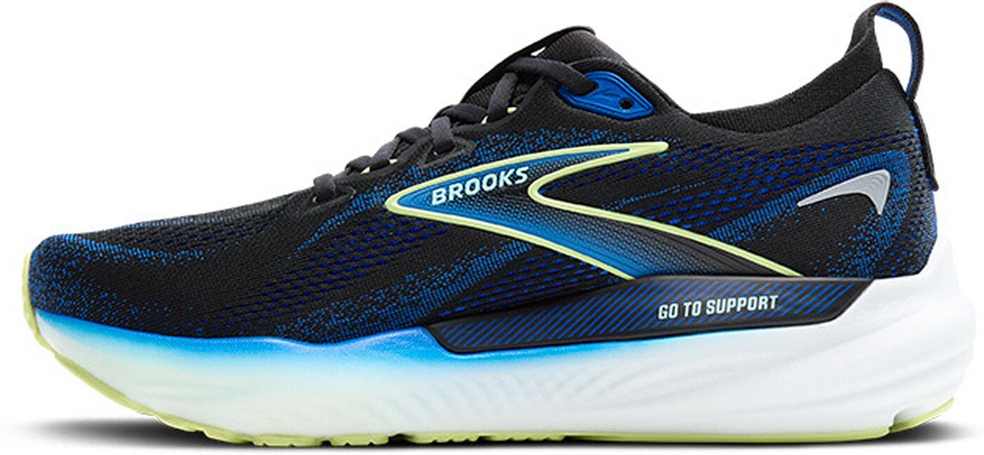 Brooks Glycerin GTS 22 BLACK/COBALT/NEO YELLOW günstig online kaufen