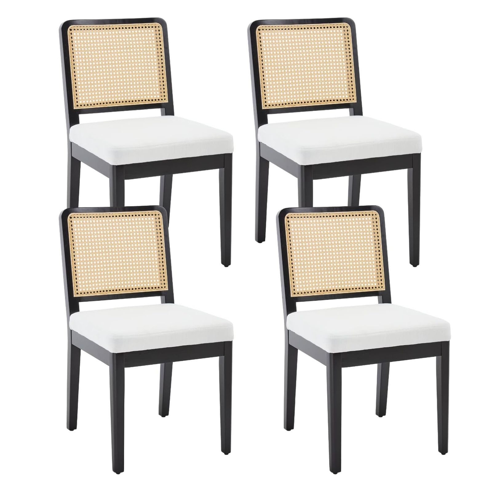 CHAIRUS Esszimmerstuhl 2/4er Set Chenille/Leinen-Esszimmerstühle mit günstig online kaufen