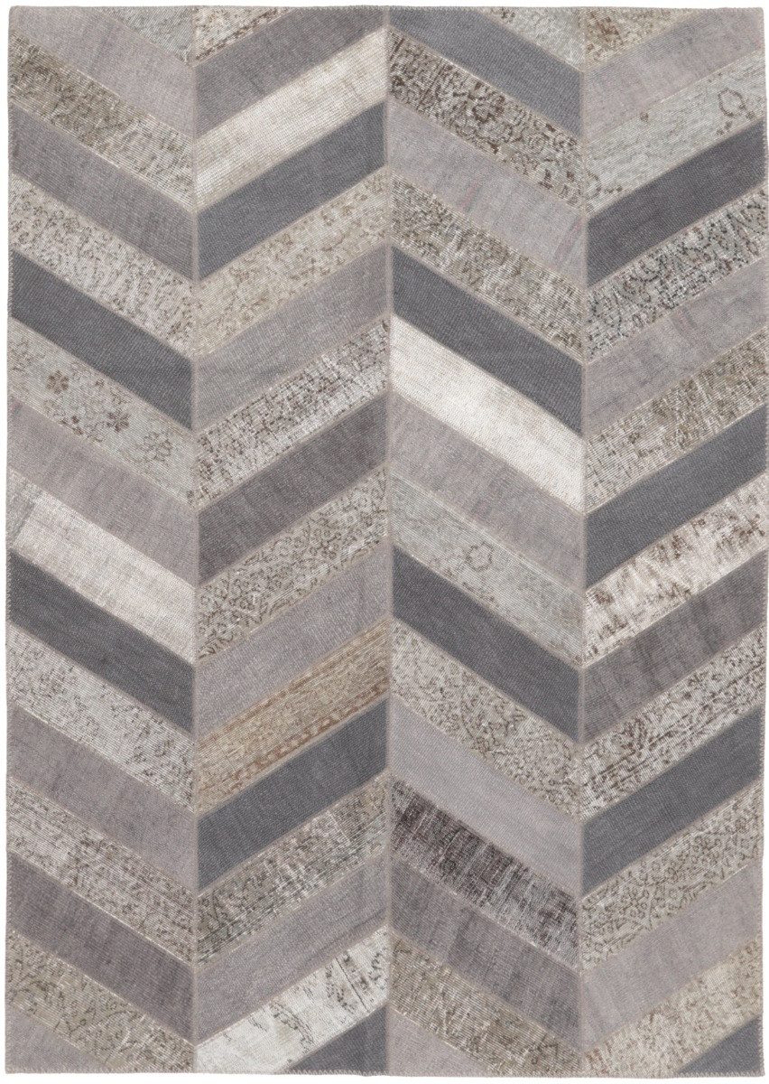 Carpet Avenue Teppich Patchwork Fine 240x170, Rechteck, Höhe: 8 mm
