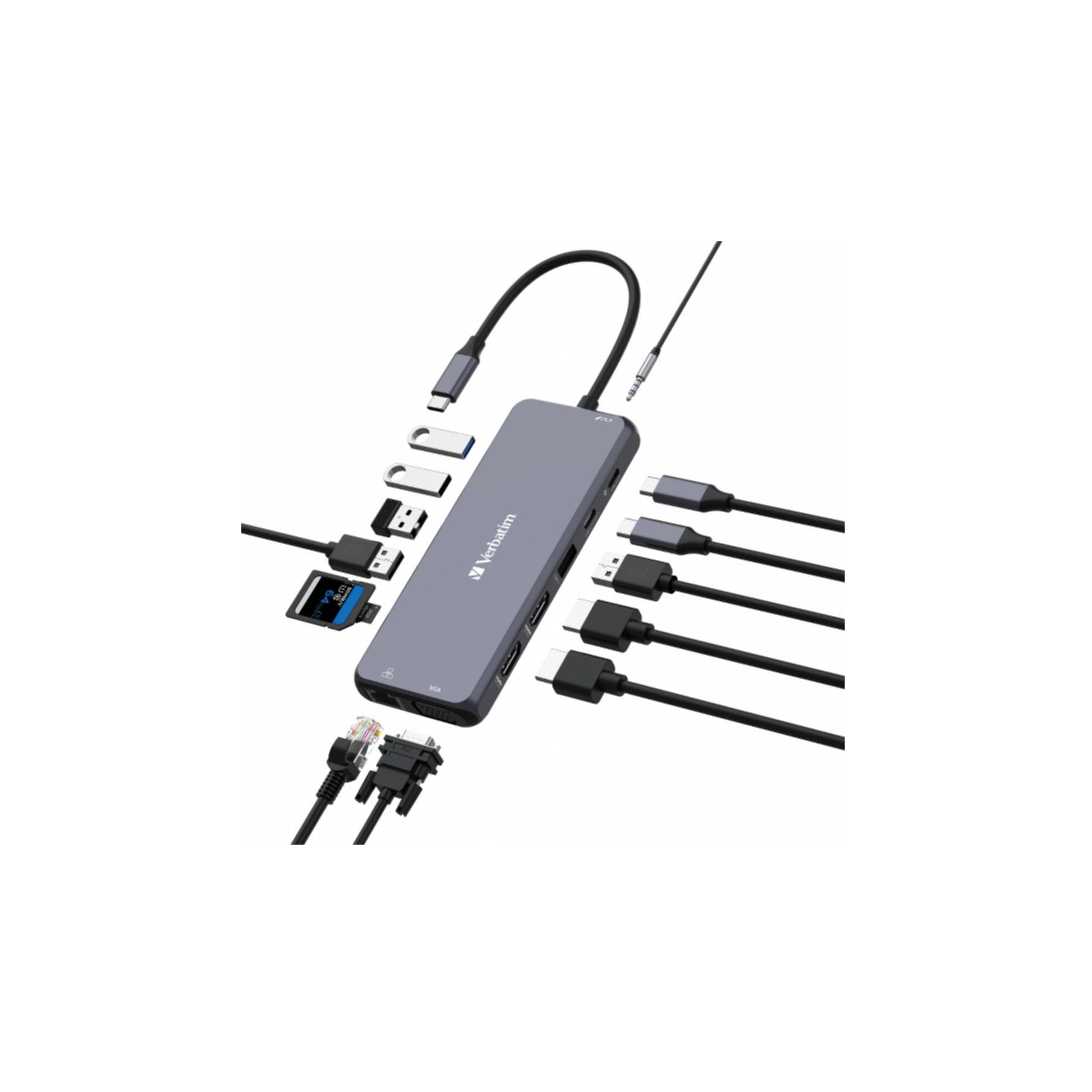 Verbatim CMH-14 USB-Adapter