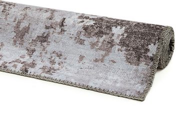 Teppich Lago, LUXOR living, rechteckig, Höhe: 6 mm, faltbarer Teppich, modernes Design, waschbar, In- und Outdoor geeignet