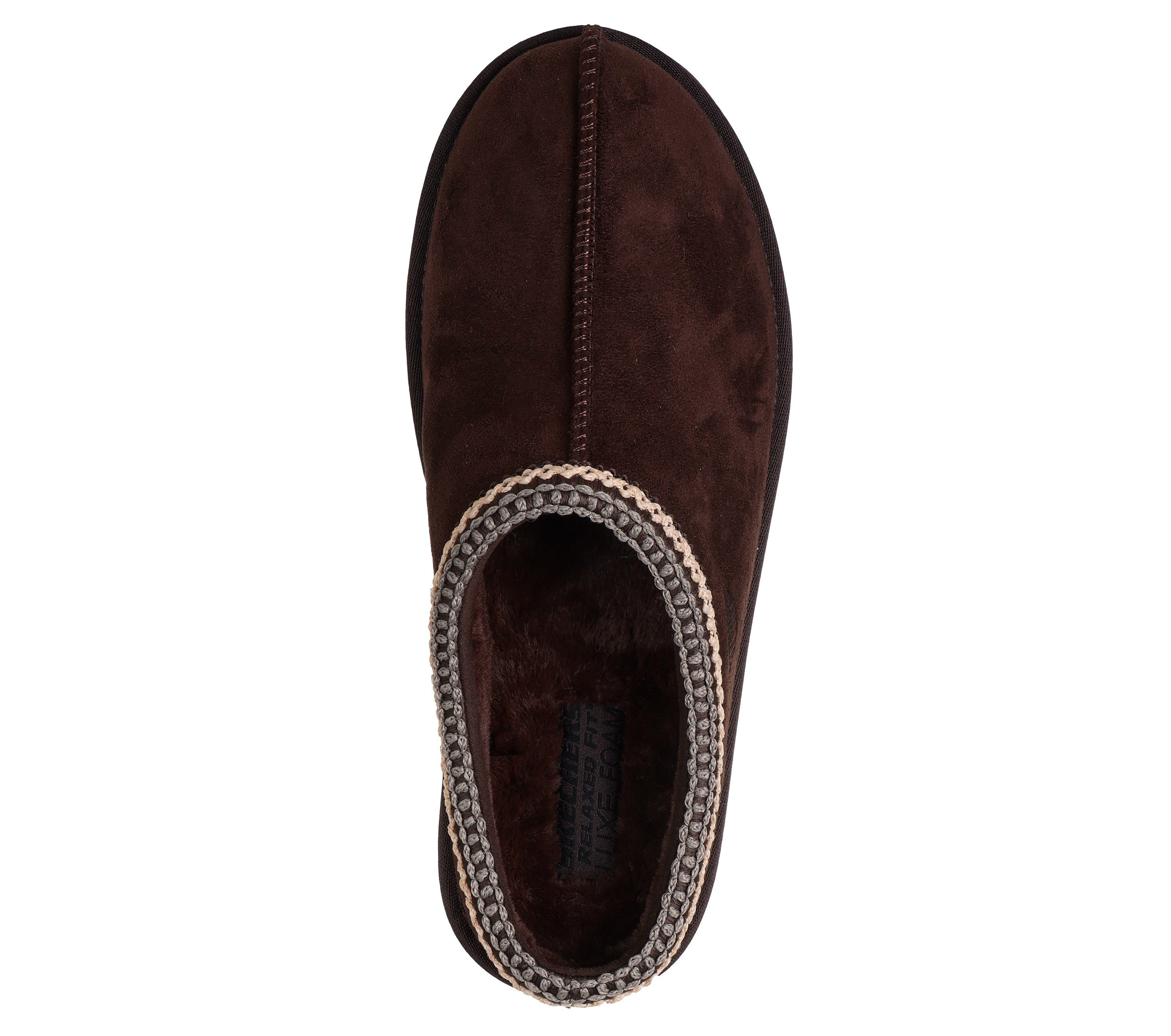 Skechers RENTEN-ULRICH Hausschuh Hüttenschuh, Wohlfühlschuh, Slipper zum Schlupfen – Bild 4 von 4