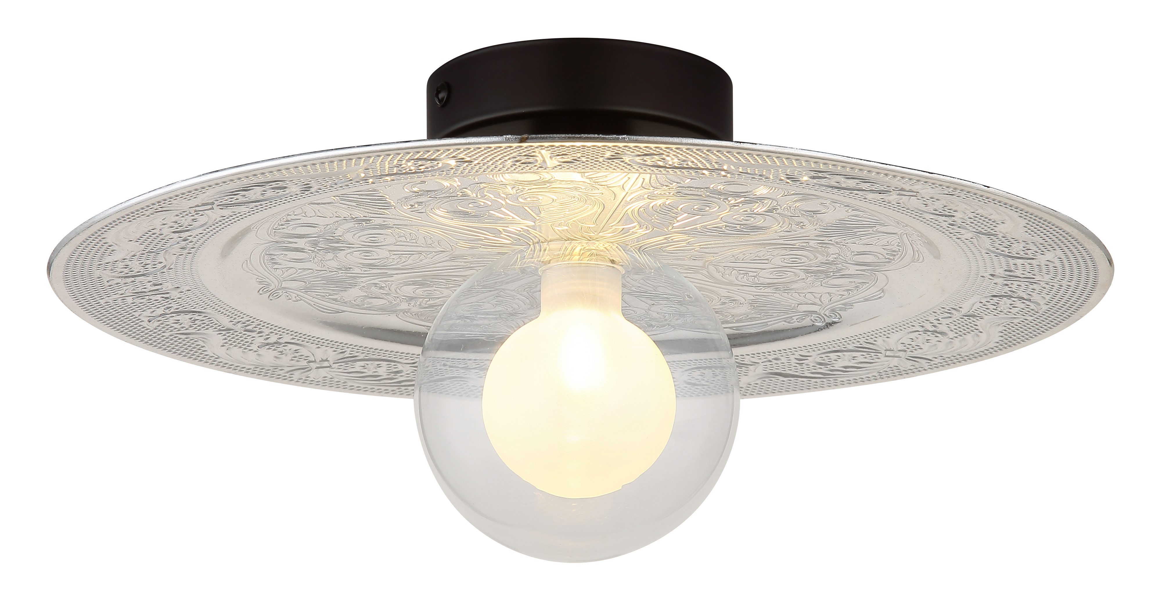 GLOBO LIGHTING Deckenleuchte RIGA, ohne Leuchtmittel, Deckenlampe / Schlafz günstig online kaufen