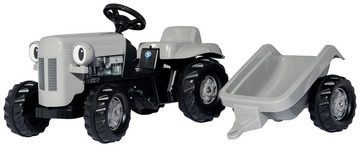 rolly toys® Tretfahrzeug Little Grey Fergie, Traktor mit Trailer