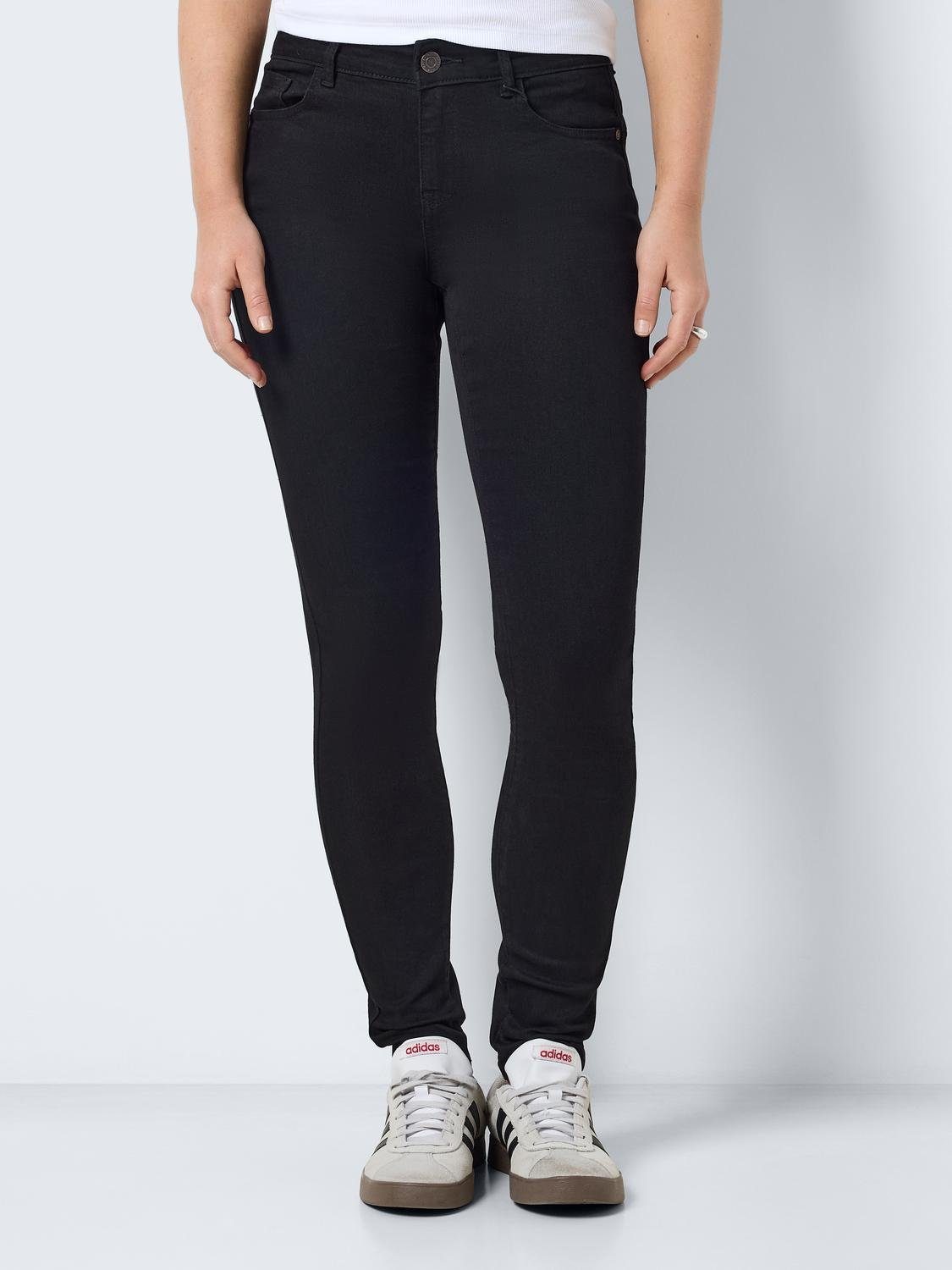 Noisy may Skinny-fit-Jeans NMJEN NW SKINNY SHAPER JEAN JT176BL NOOS