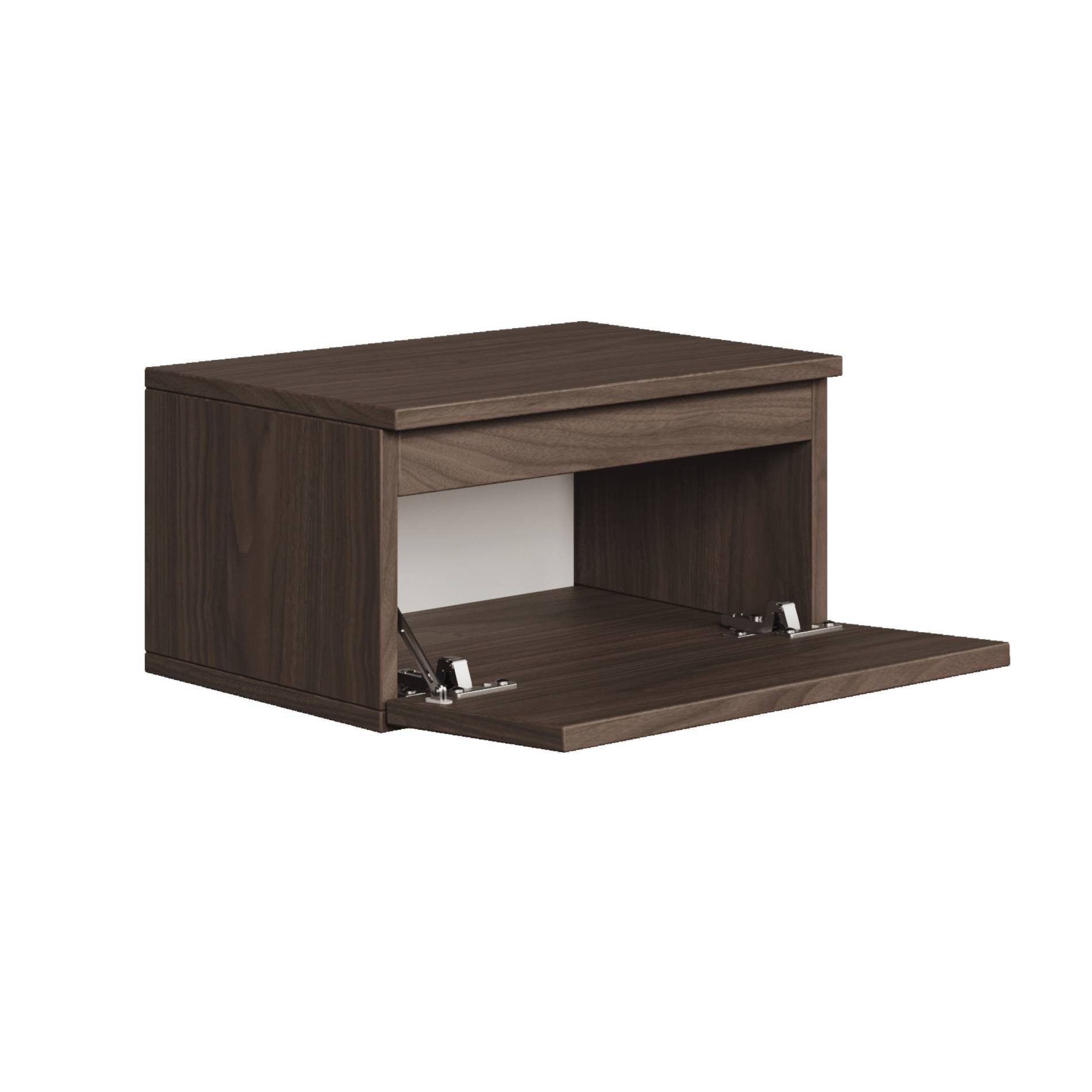 Selsey Nachttisch BEMMI, Wandnachttisch mit Schublade – schwebendes Design, matt, 48 cm breit