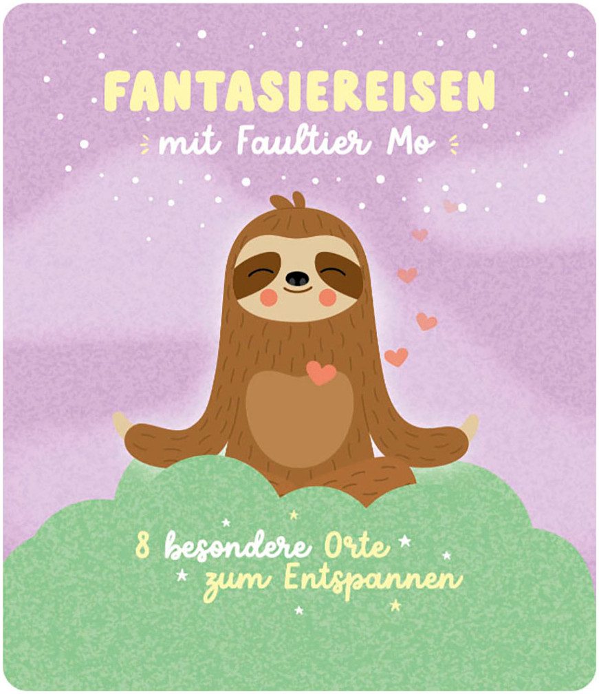 tonies Hörspielfigur Fantasiereisen mit Faultier Mo - 8 besondere Orte zum Entspannen