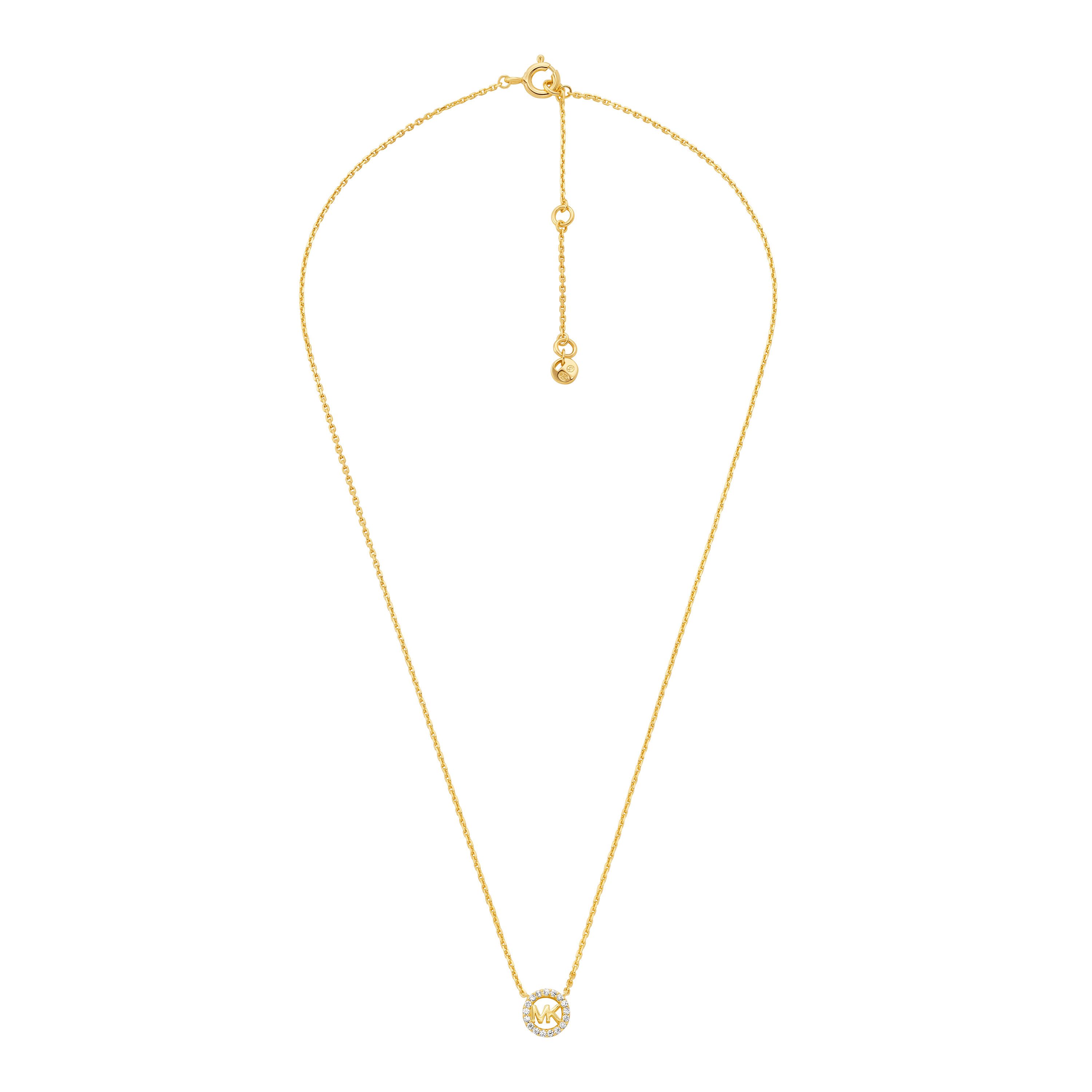 MICHAEL KORS Ohrring und Ketten Set Multipack Schmuck Geschenk Silber 925 PREMIUM (Set, 3-tlg), mit Zirkonia (synth)