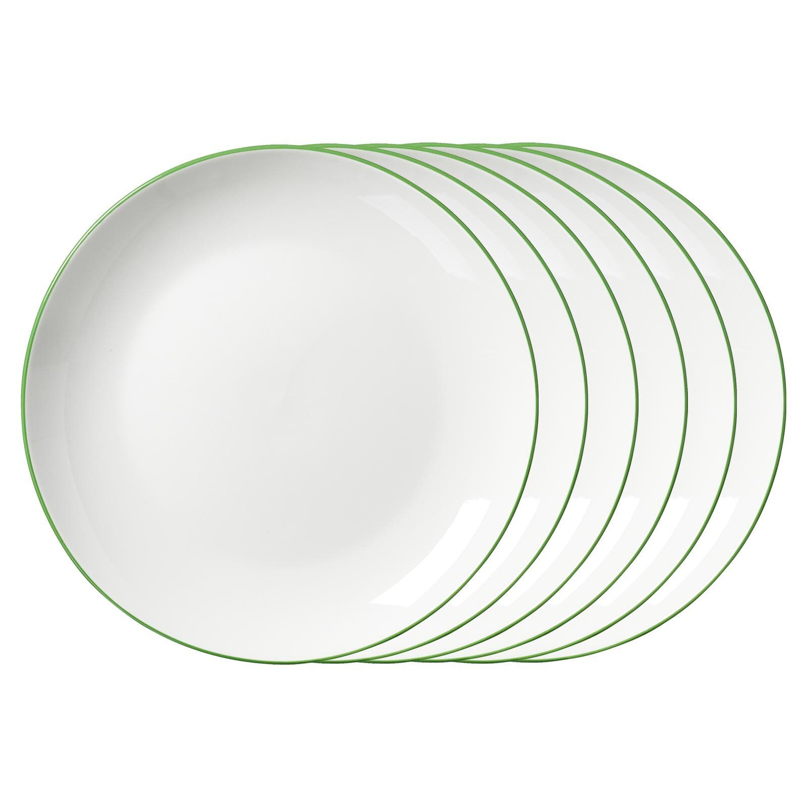 Ritzenhoff & Breker Frühstücksteller Adela Dessertteller ø 20,5 cm 6er Set, (6 St)