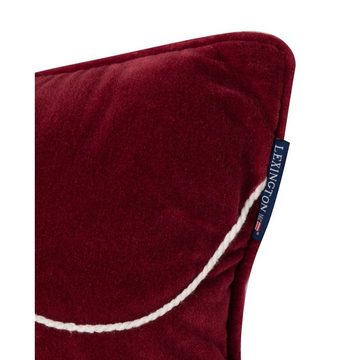 Kissenhülle LEXINGTON Kissen Merry Organic Cotton Velvet Red (30x50), Lexington