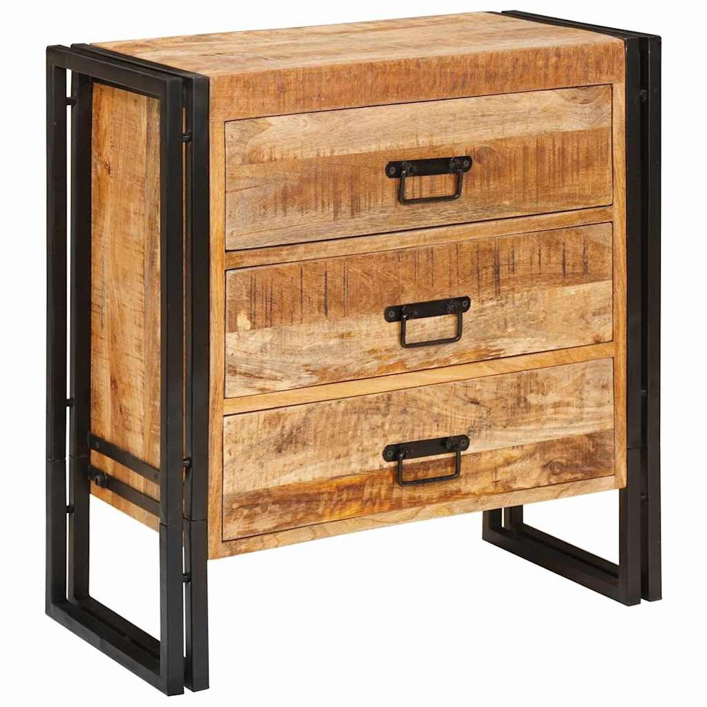 vidaXL Sideboard Sideboard mit Schubladen Braun 66 x 33 x 70 cm Massivholz günstig online kaufen