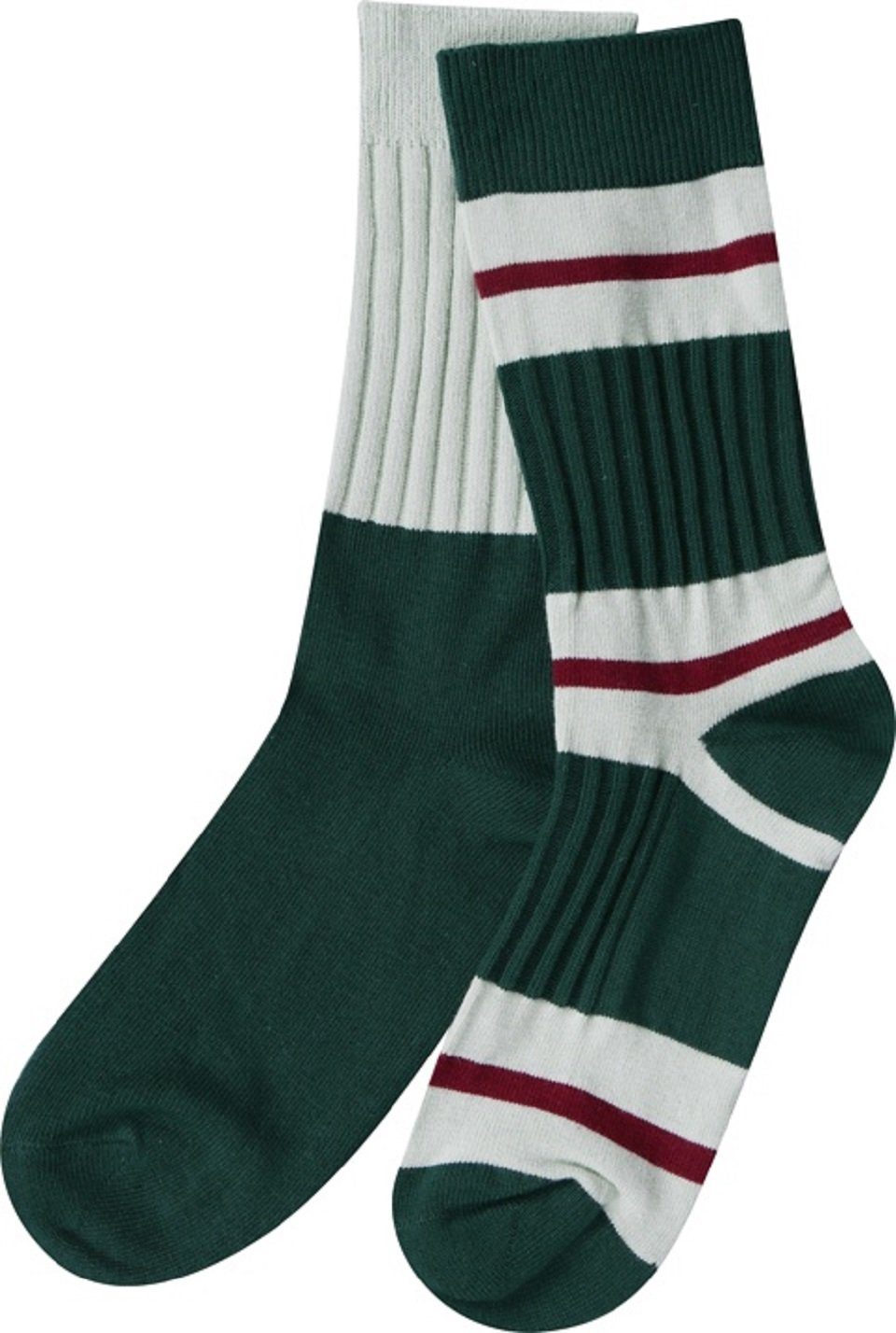 Capelli New York Socken 2x Unisex Socken grün